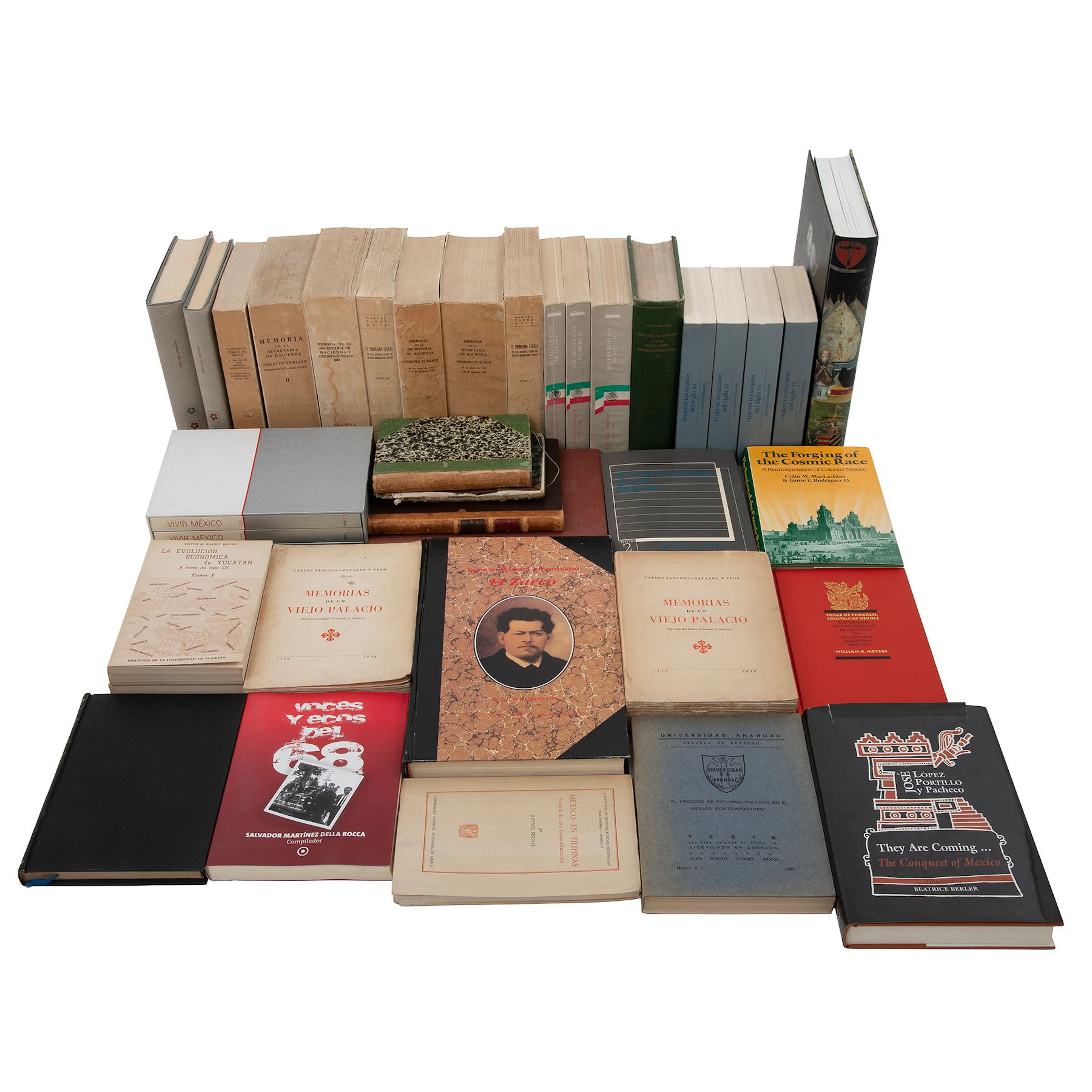 COLECCIÓN DE LIBROS DE TEMAS VARIOS SOBRE MÉXICO S XX Y XXI Varias