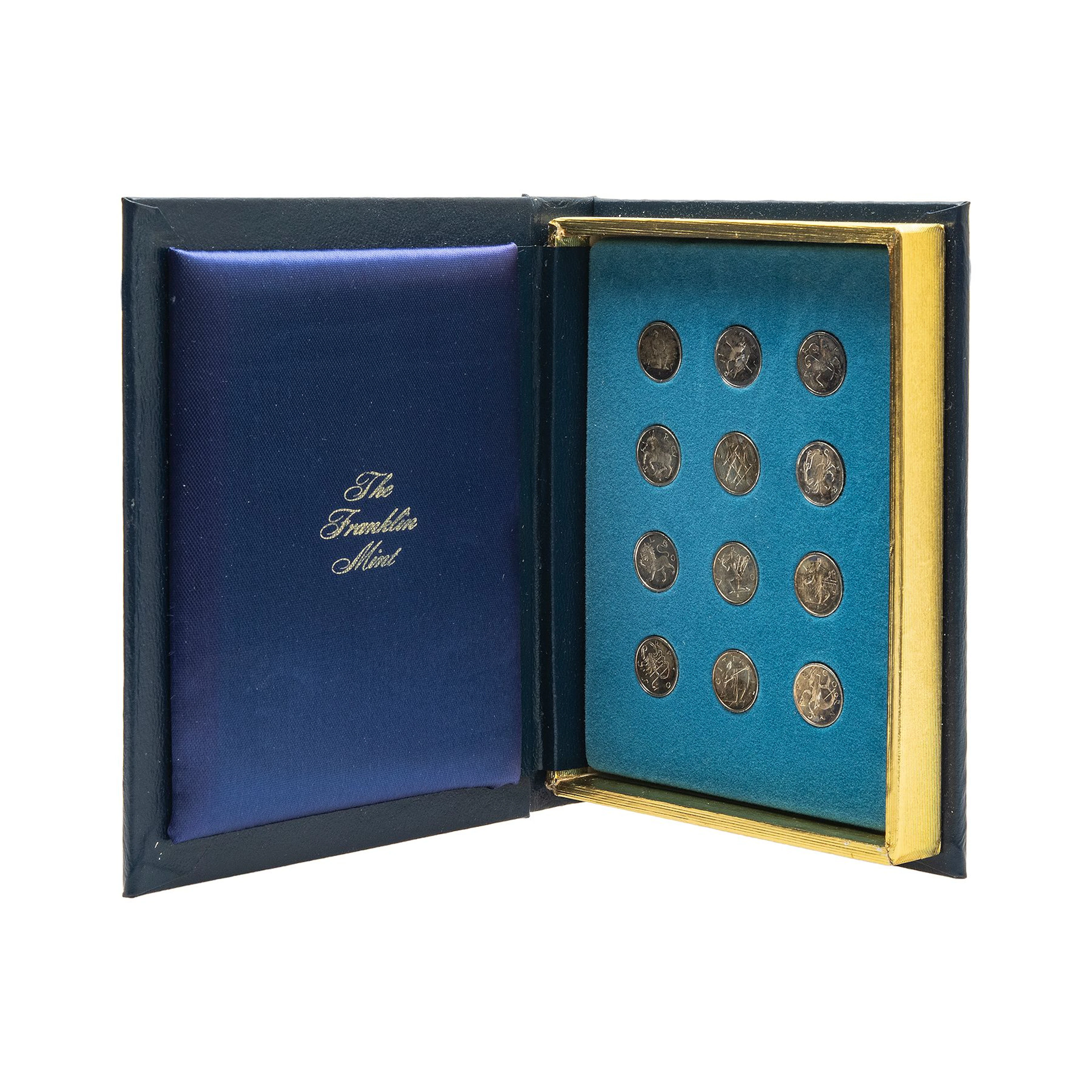 COLECCION TESOROS DEL ZODIACO POR FRANKLIN MINT BY GILROY ROBERTS