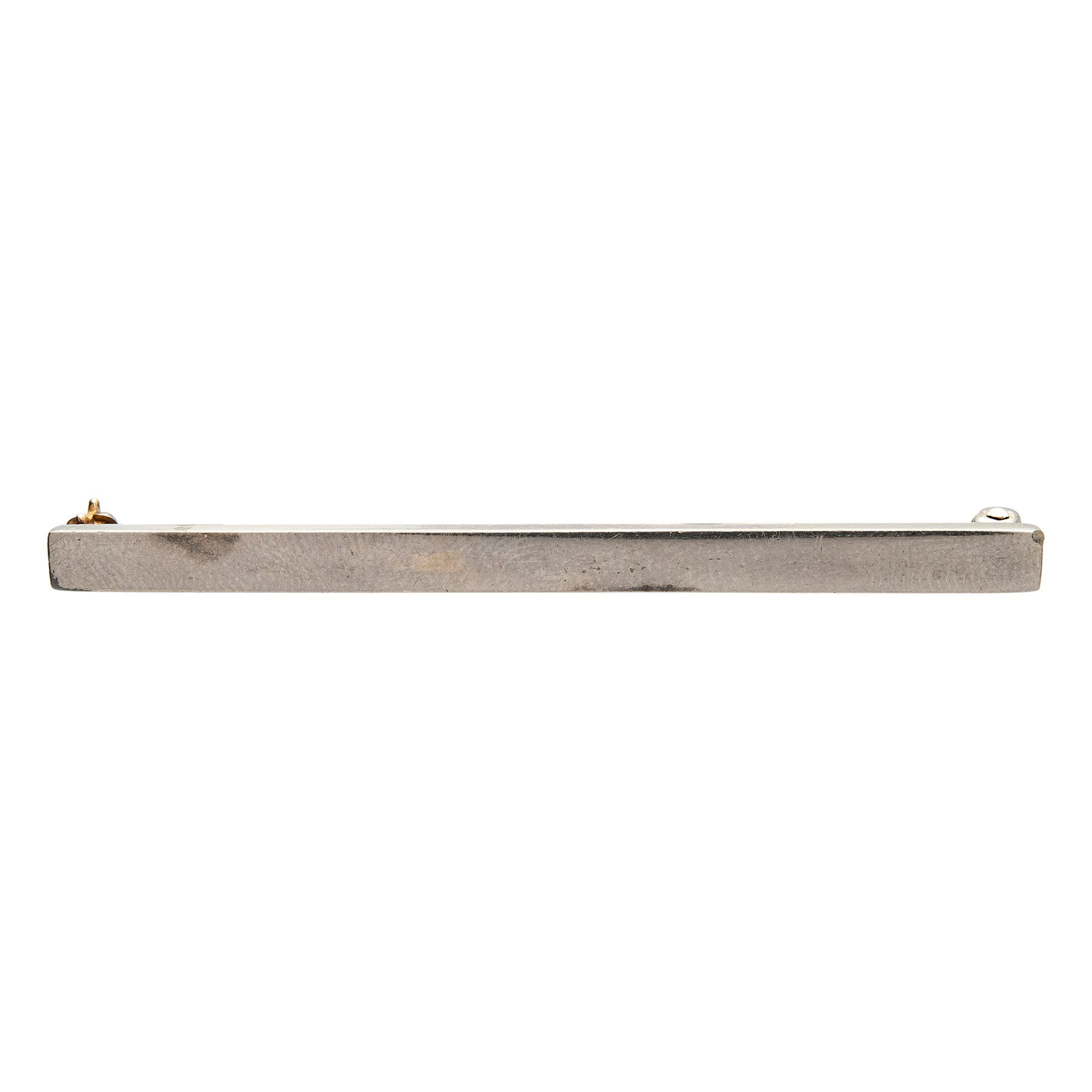 PRENDEDOR VINTAGE EN PLATA PALADIO