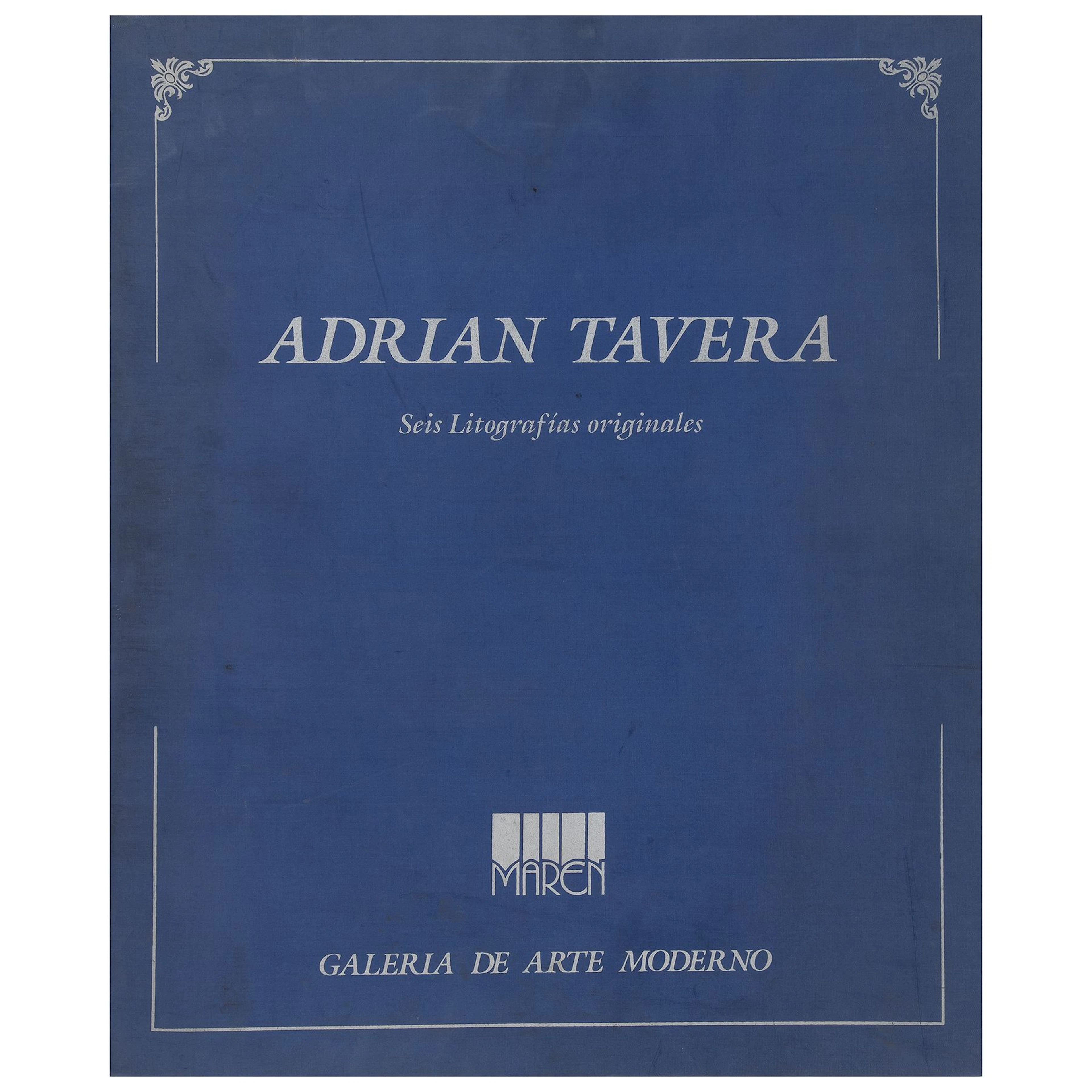 ADRIÁN TAVERA. Seis litografías originales. Firmadas. Litografías