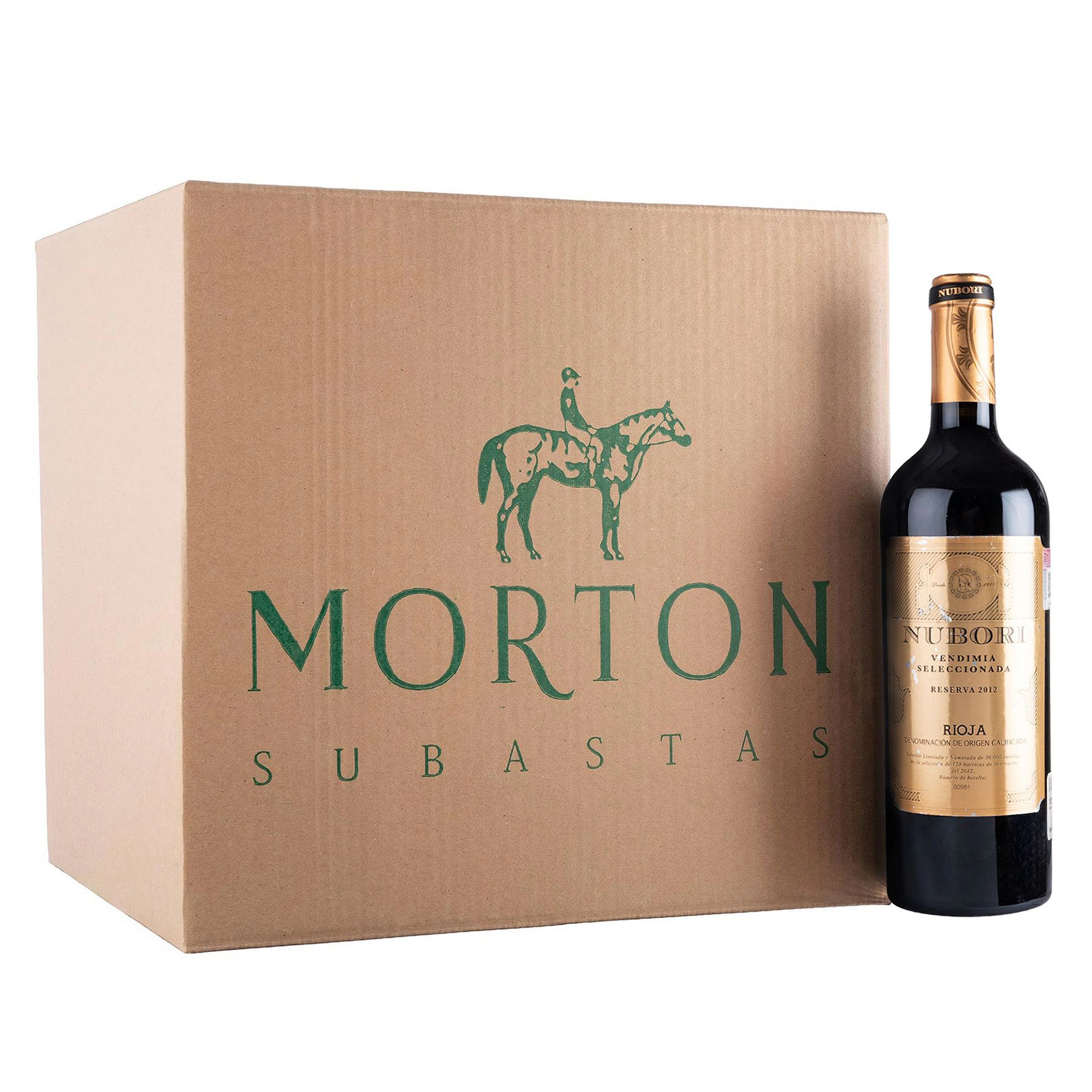 Nubori, Vendimia Seleccionada "Reserva" Cosecha: 2012 D.O.Ca. Rioja