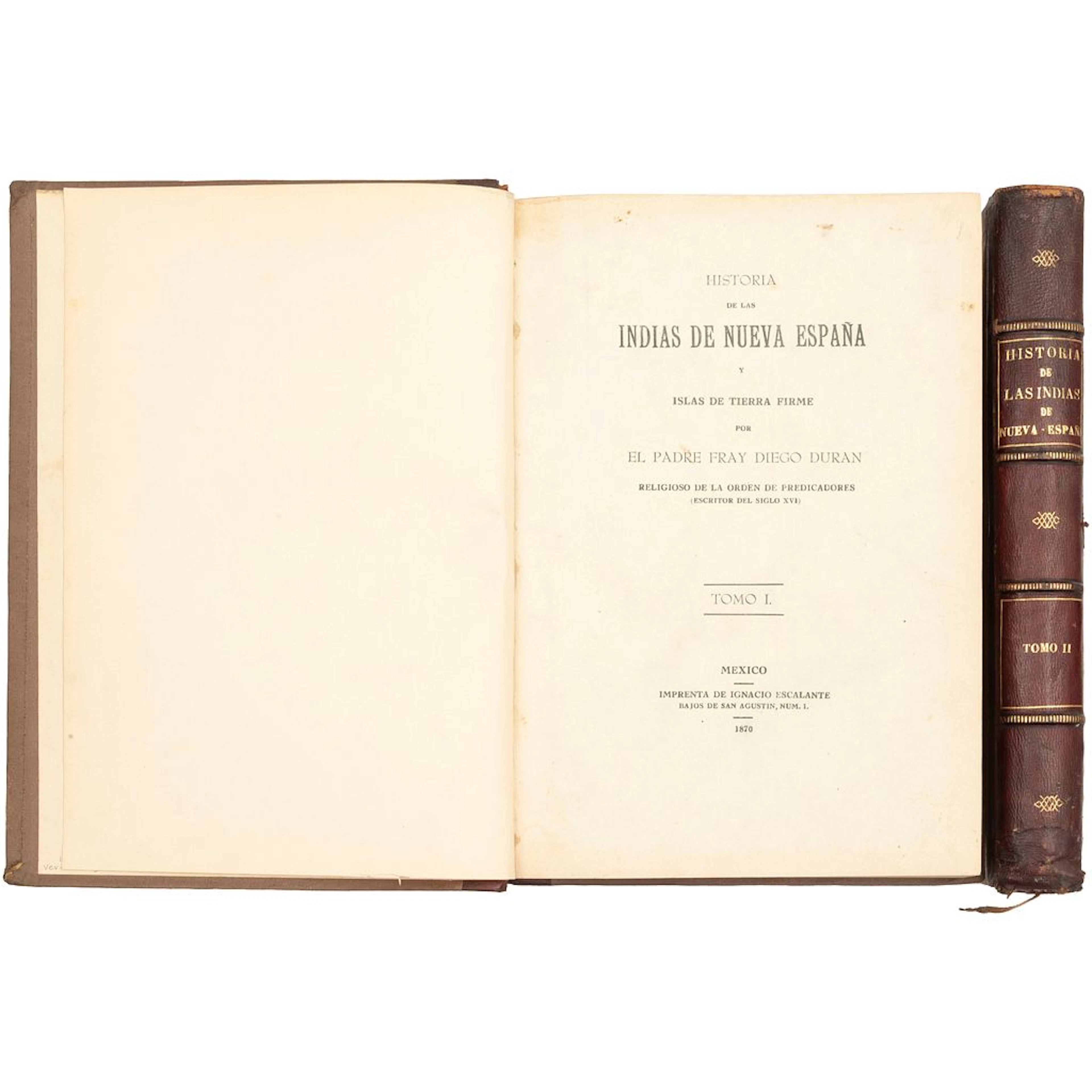 DIEGO DURÁN - JOSÉ FERNANDO RAMÍREZ. HISTORIA DE LAS INDIAS DE NUEVA