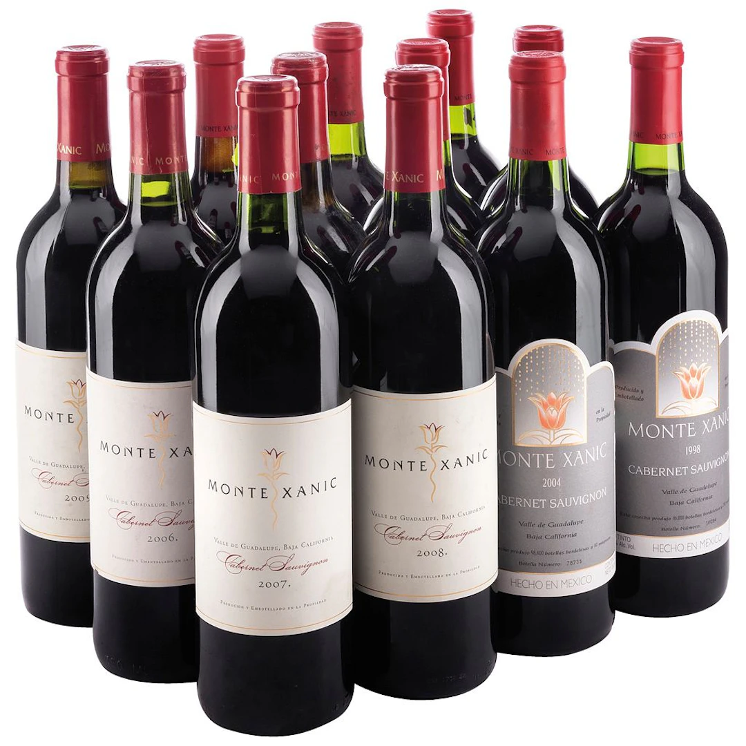 Vertical Cabernet Sauvignon Cosechas: 1998, 1999, 2000, 2001, 2002