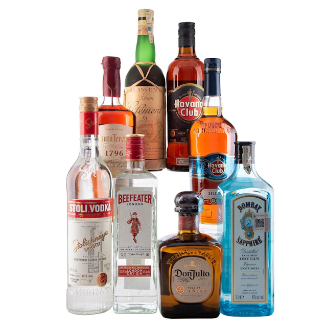 Destilados Varios: Beefeater, London Dry Gin/ Bombay Sapphire/Stolichnaya