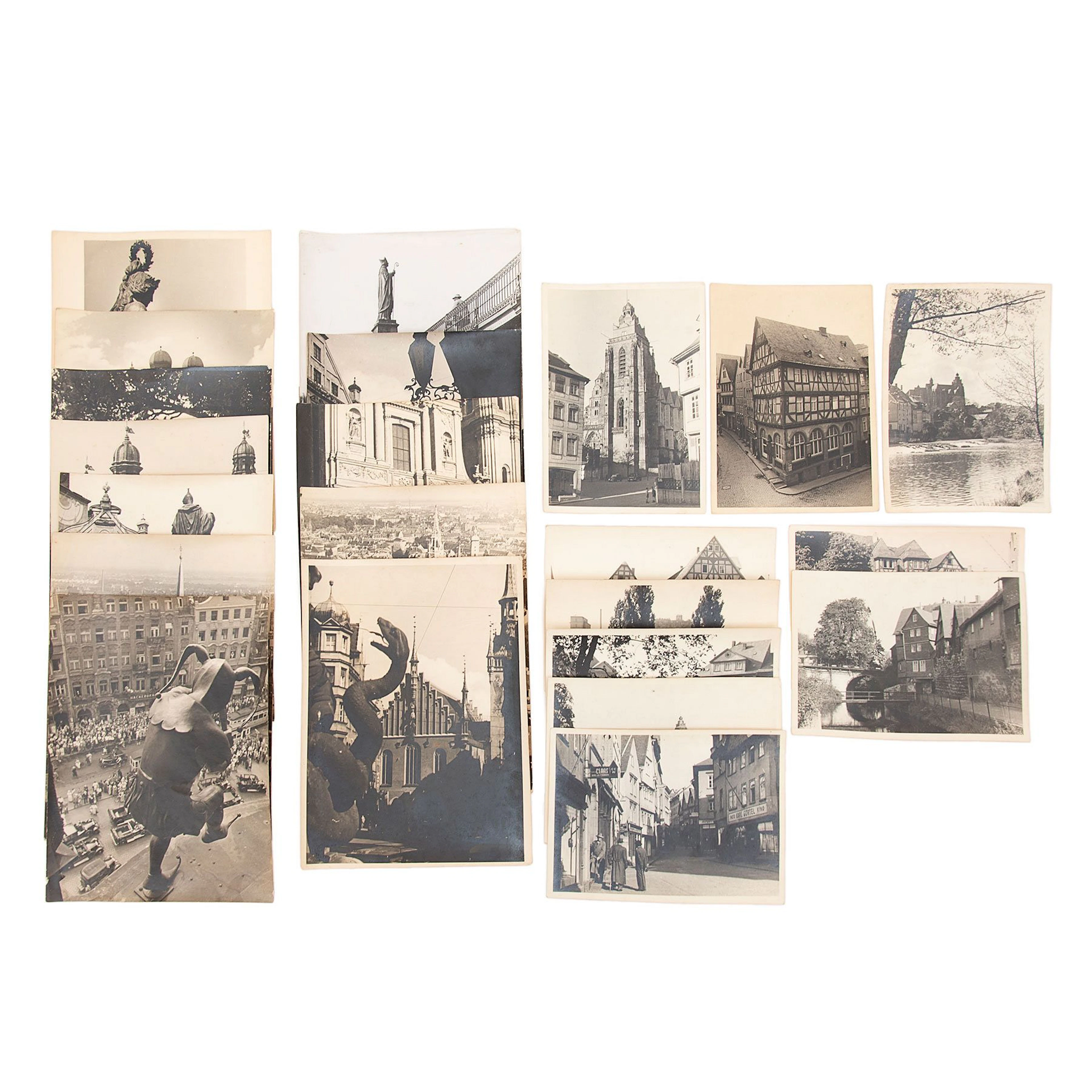 COLECCIÓN DE FOTOGRAFÍAS, ALEMANIA ANTES DEL BOMBARDEO DE LA SEGUNDA