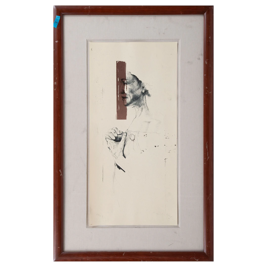 ROBERTO CORTÁZAR. Sin título. Firmada y fechada 02. Serigrafía 56