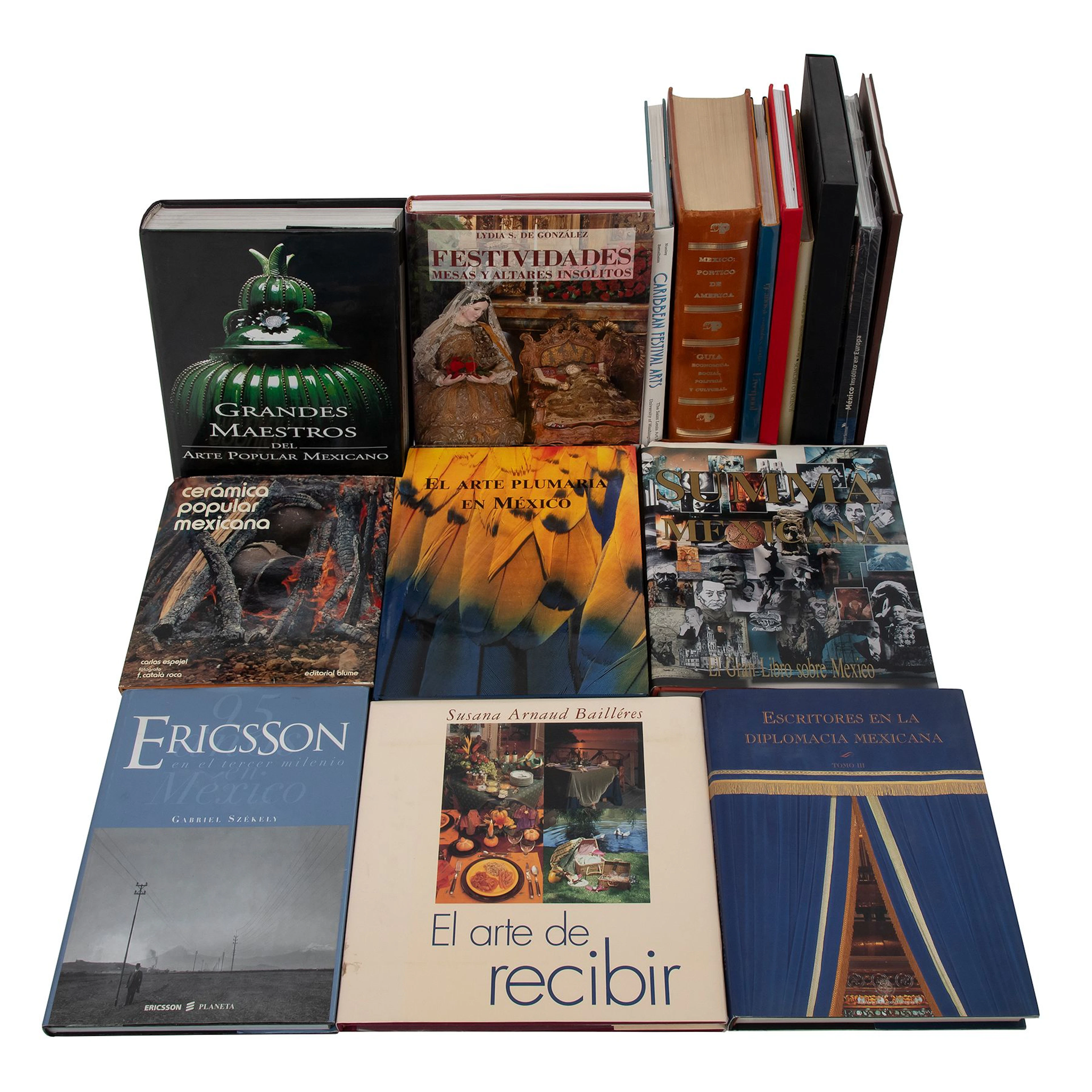 LOTE DE LIBROS SOBRE HISTORIA DE MÉXICO S XX Y XXI Varias épocas.