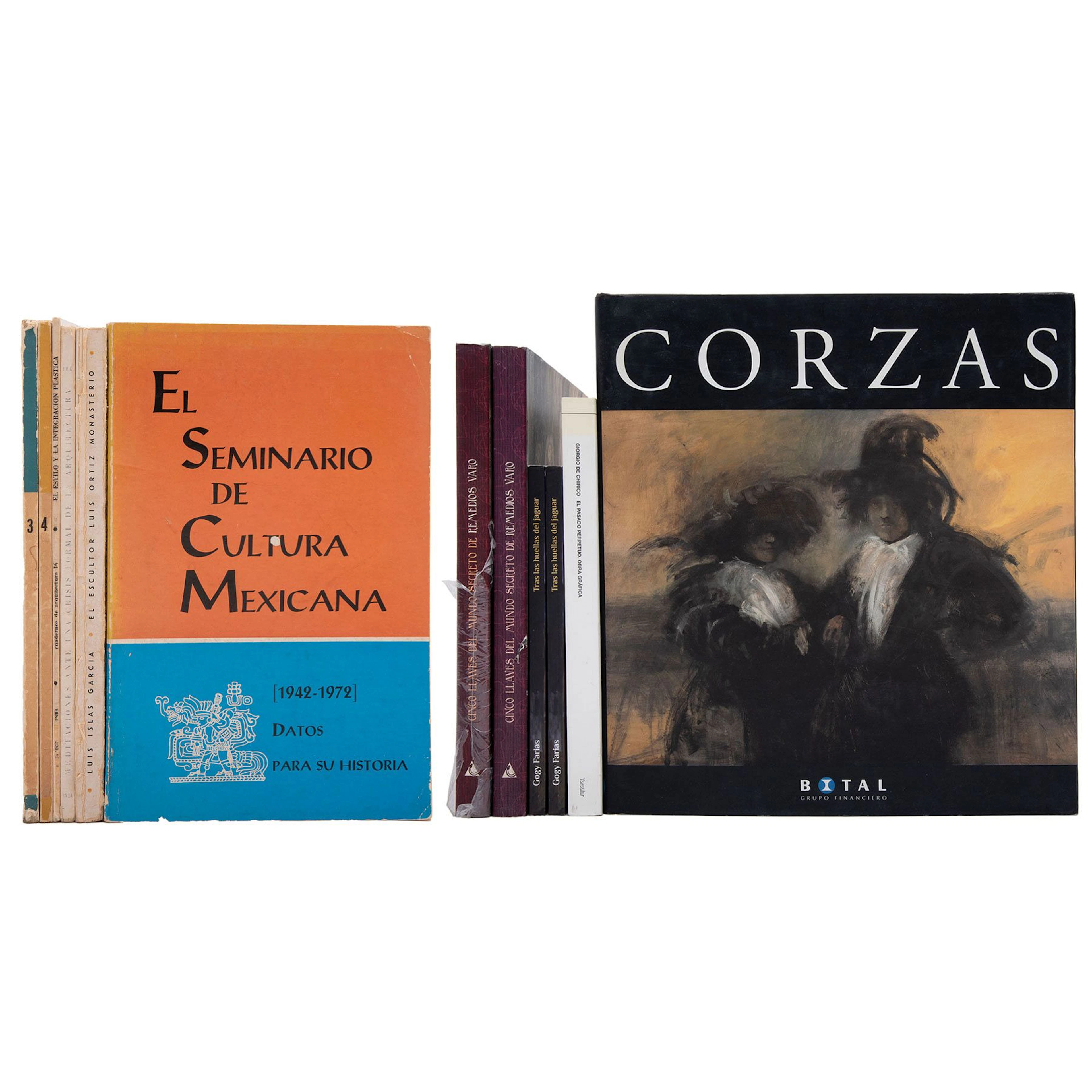 LOTE DE OBRAS DEL SEMINARIO DE CULTURA MEXICANA Y COLECCIÓN DE LIBROS