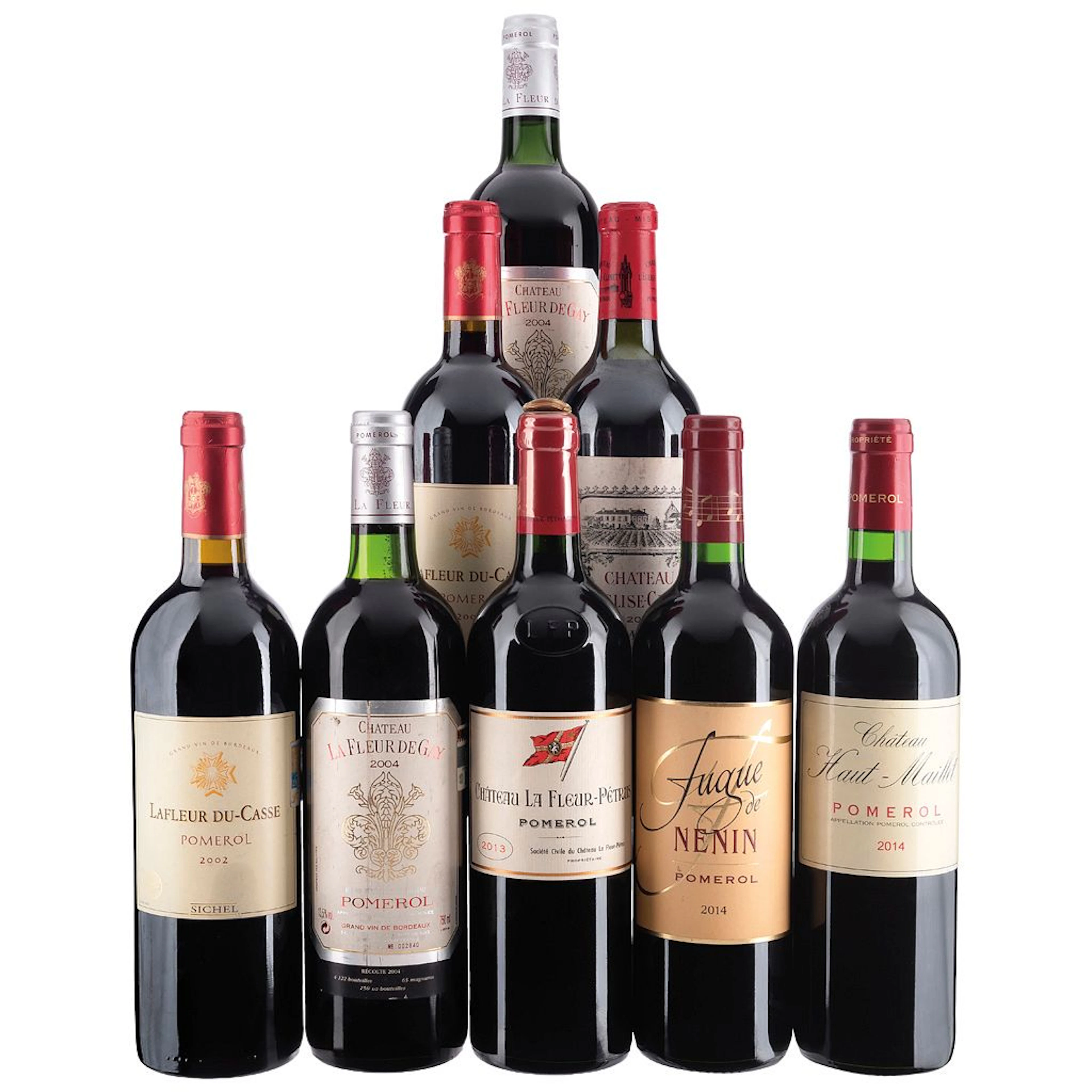 Flores de Pomerol A) Château Fleur du Casse 2002(2). Château La Fleur