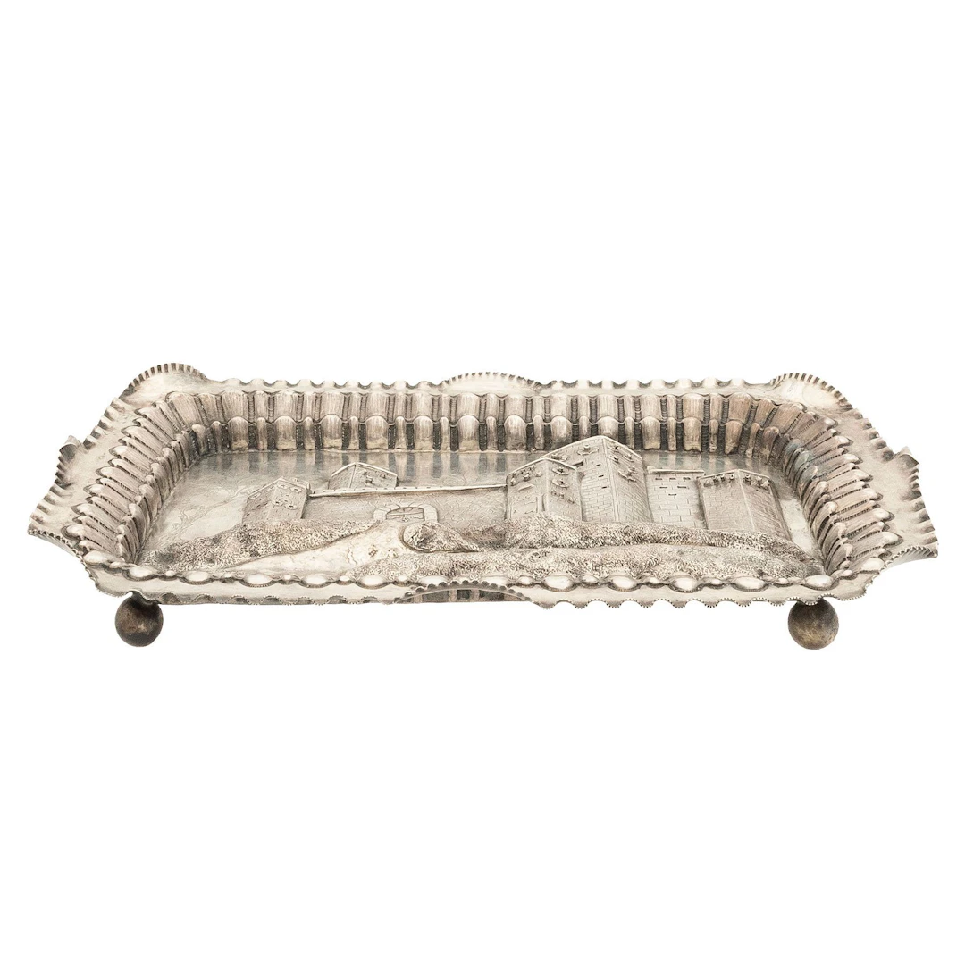 CHAROLA. PORTUGAL, 1887 - 1937. Plata, sello de OPORTO, Ley 0.833;