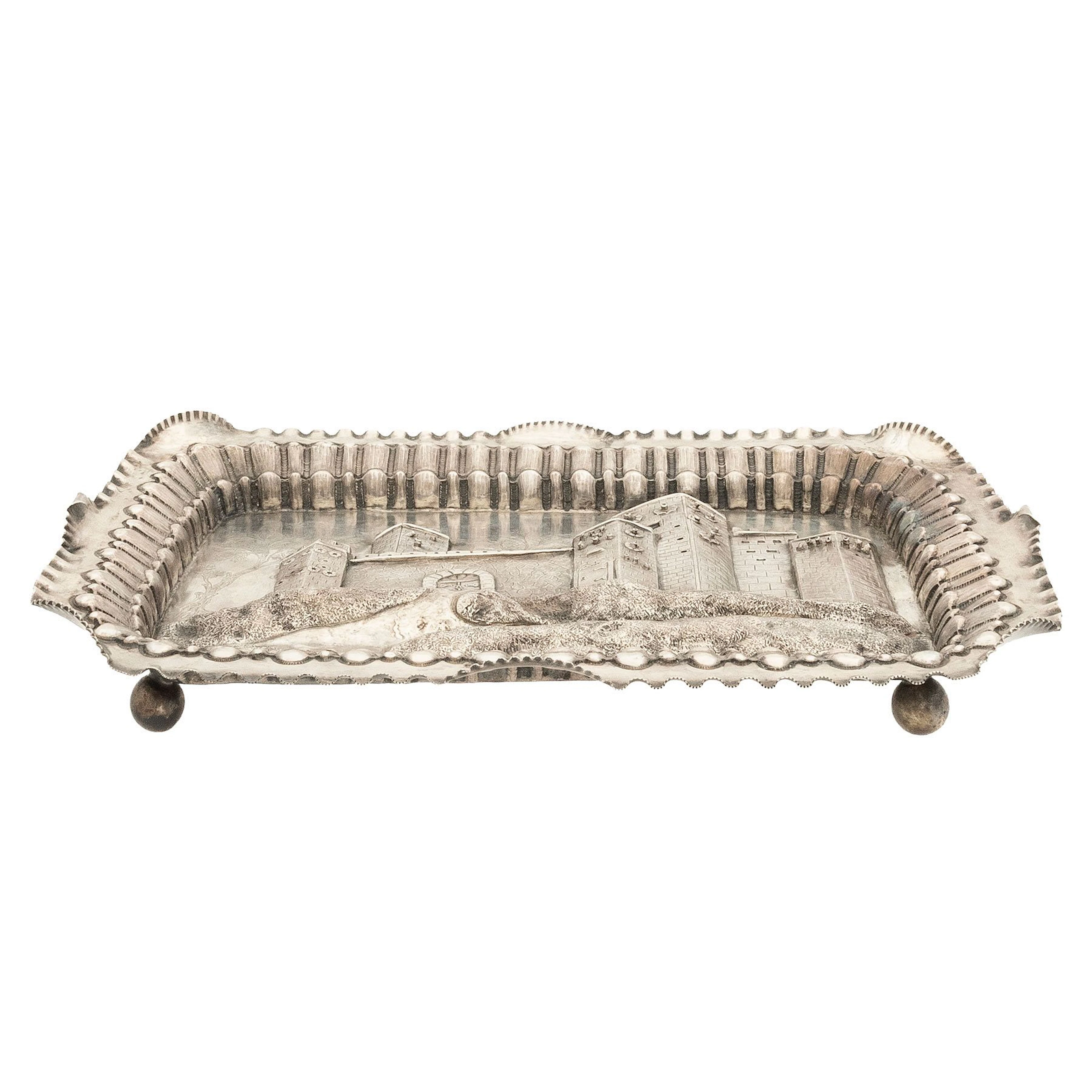 CHAROLA. PORTUGAL, 1887 - 1937. Plata, sello de OPORTO, Ley 0.833;