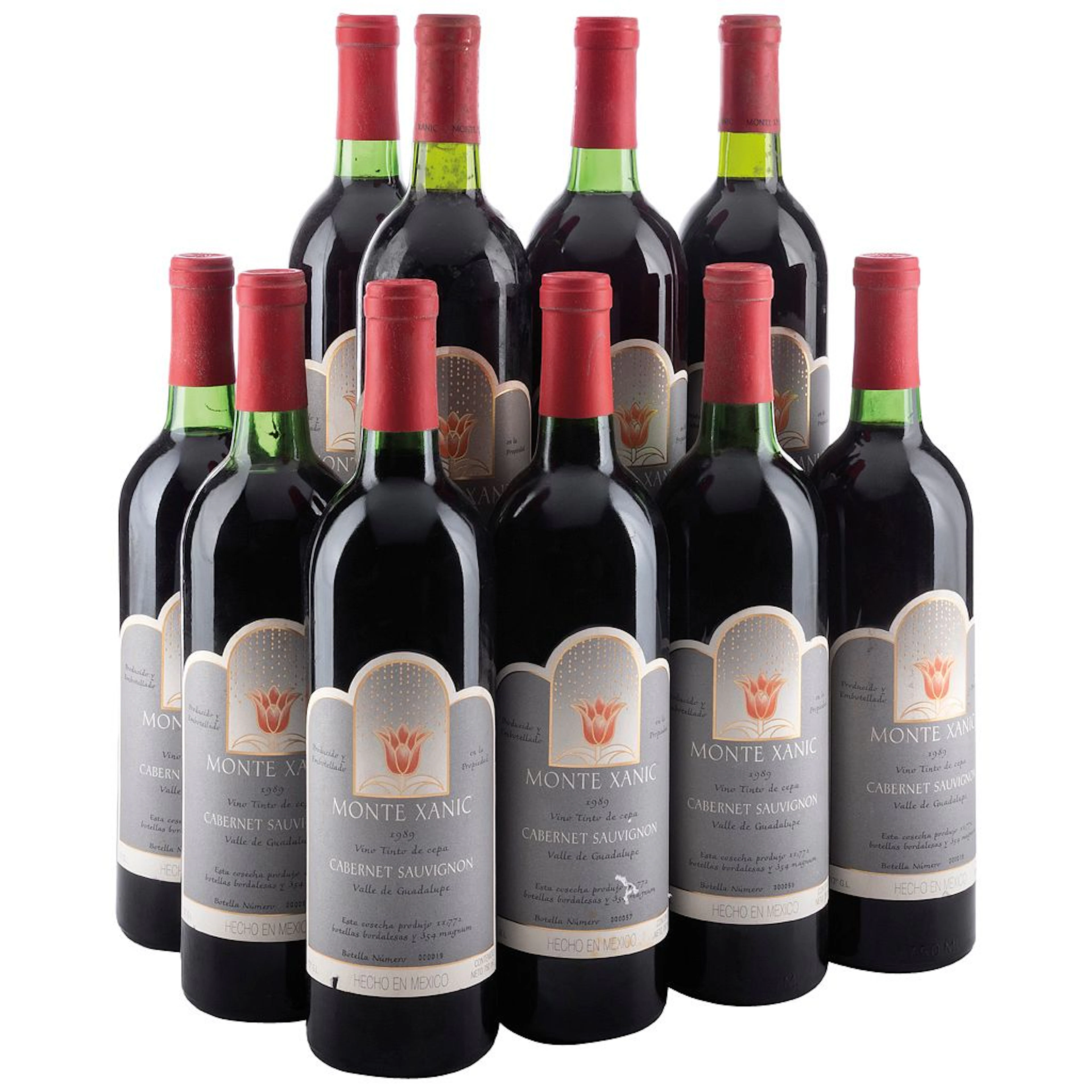 Monte Xanic Cabernet Sauvignon Cosecha: 1989(8) y 2001(2) Valle de