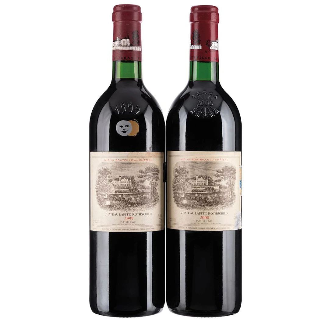 Château Lafite Rothschild 1er Grand Cru Classé Cosechas: 1999 y 2000