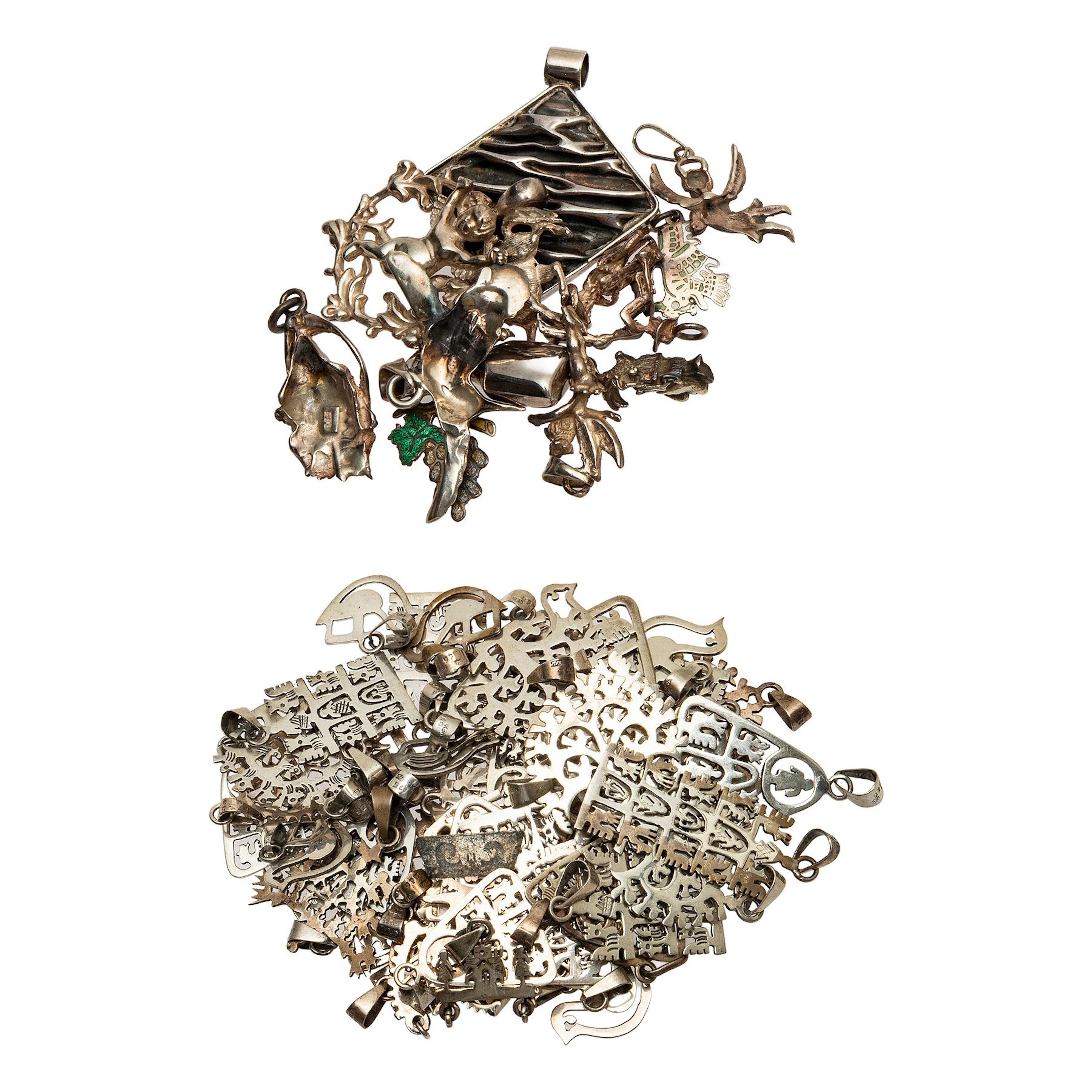 PENDIENTES EN PLATA