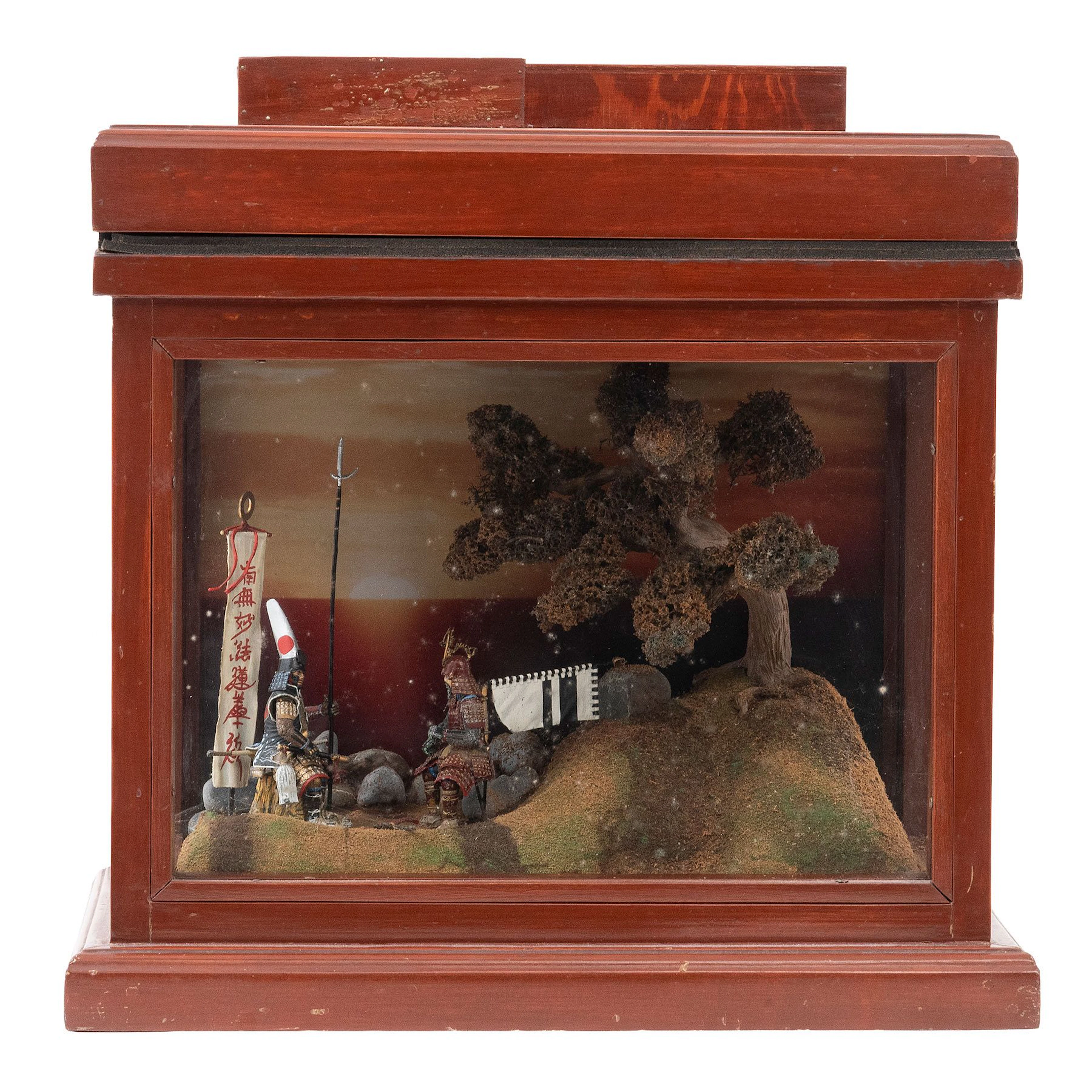 DIORAMA, AMANECER JAPONÉS, Samuráis.