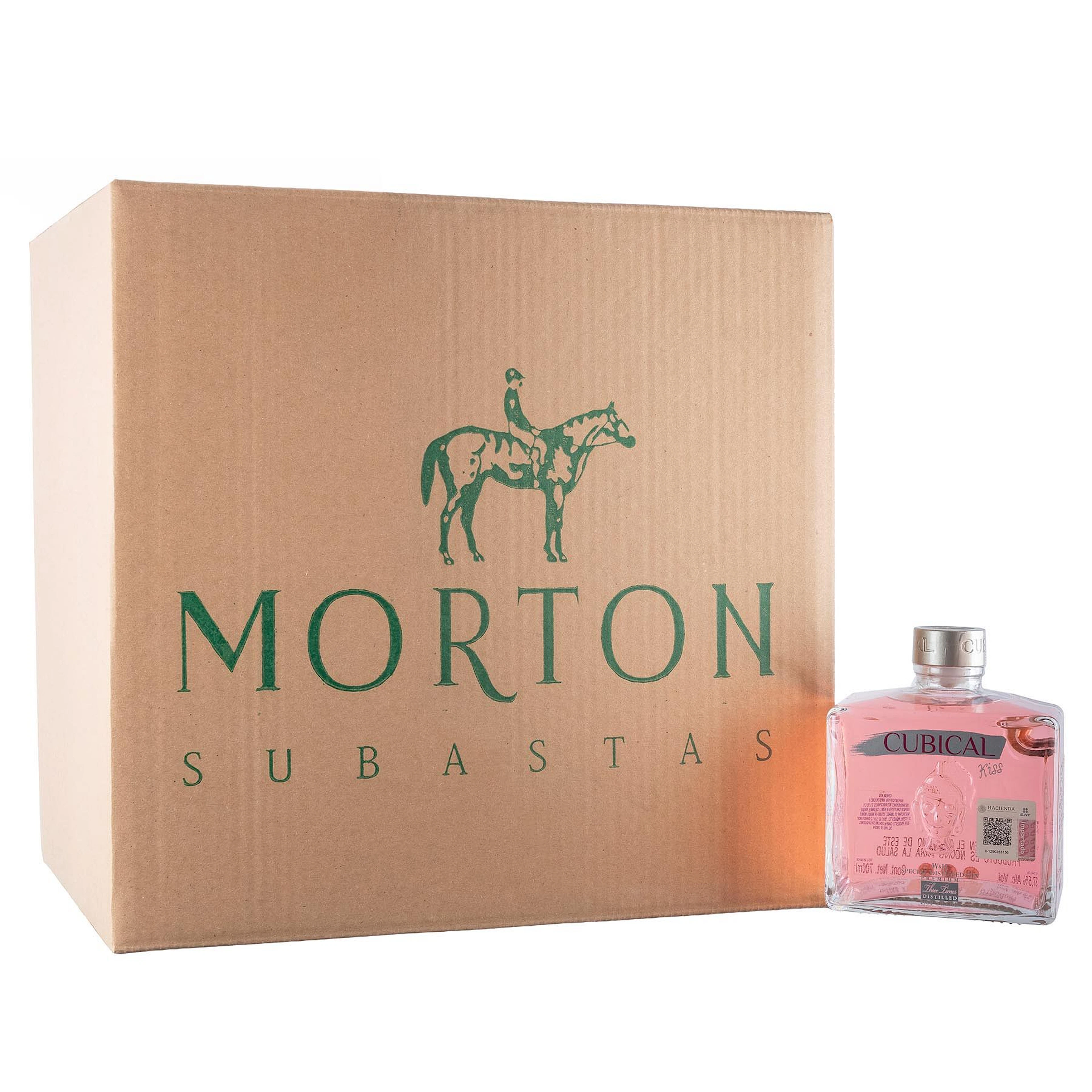 Botanic, Cubical, Kiss Ginebra Birmingham, Inglaterra 700 ml Piezas: 4