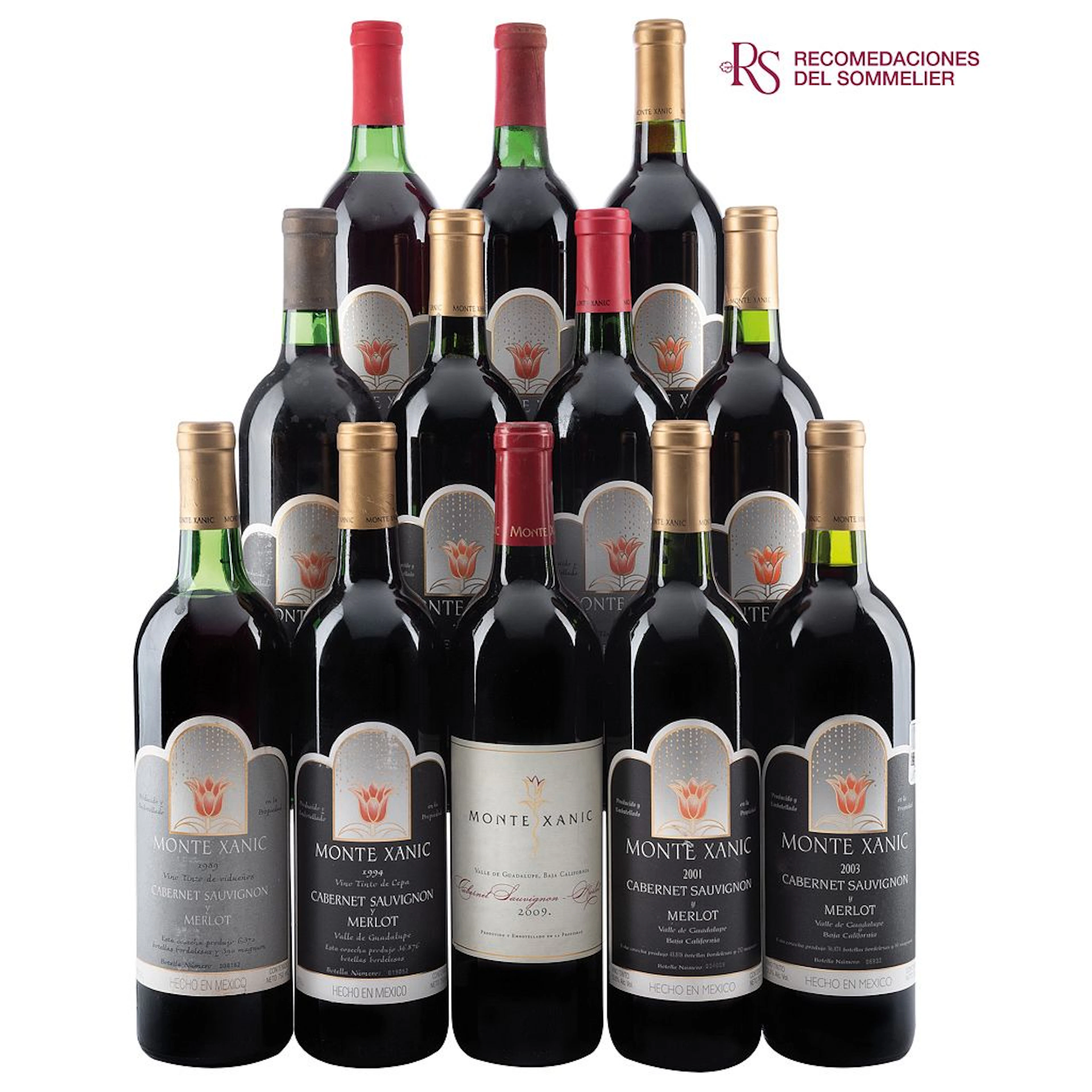 Vertical Cabernet Sauvignon - Merlot Cosechas: 1989, 1990, 1991, 1992