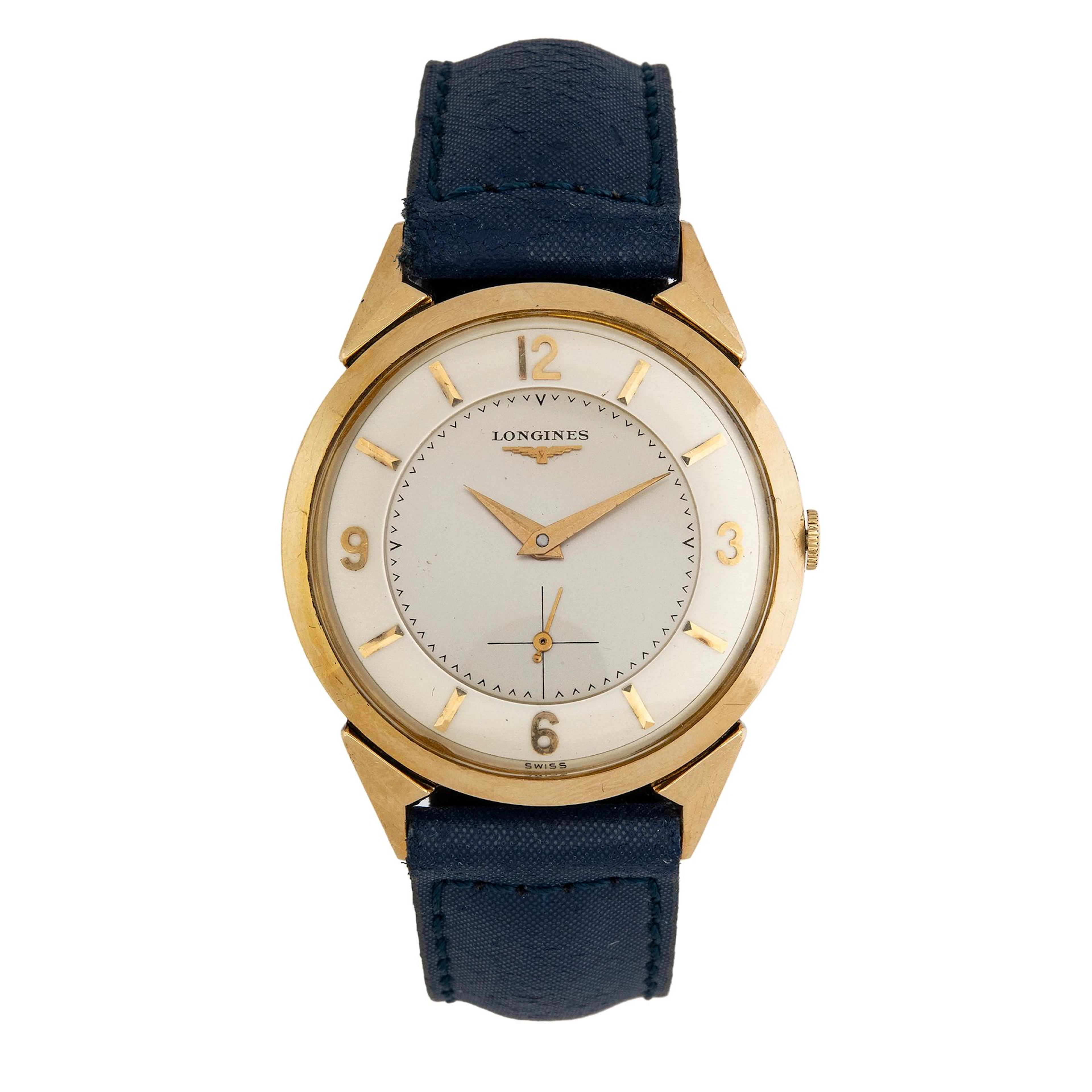 RELOJ VINTAGE LONGINES-WITTNAUER, PLAQUÉ OR