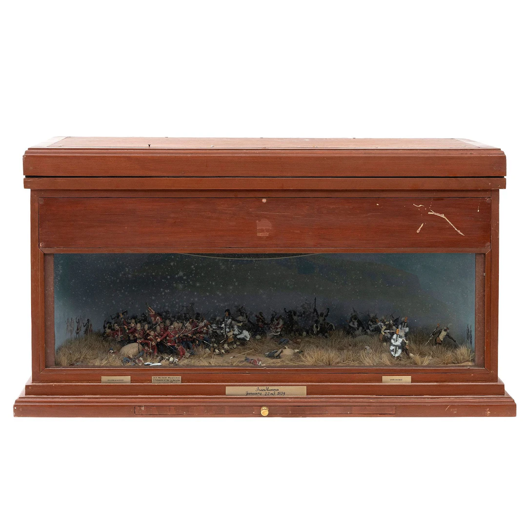 DIORAMA, ISANDLWANA, Ingleses vs Zulus.