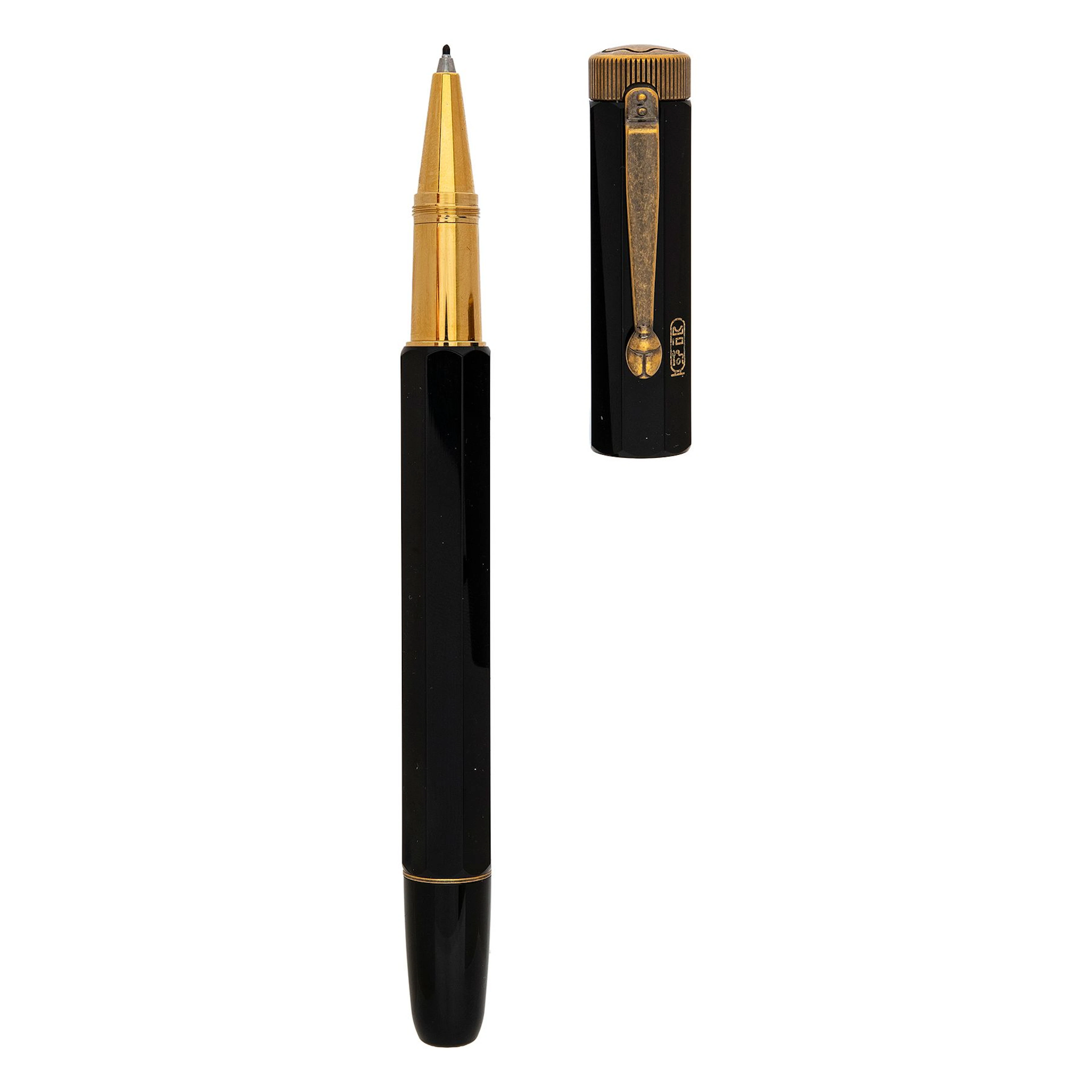 FINELINER MONTBLANC HERITAGE EGYPTOMANIA EN RESINA Y METAL PATINADO