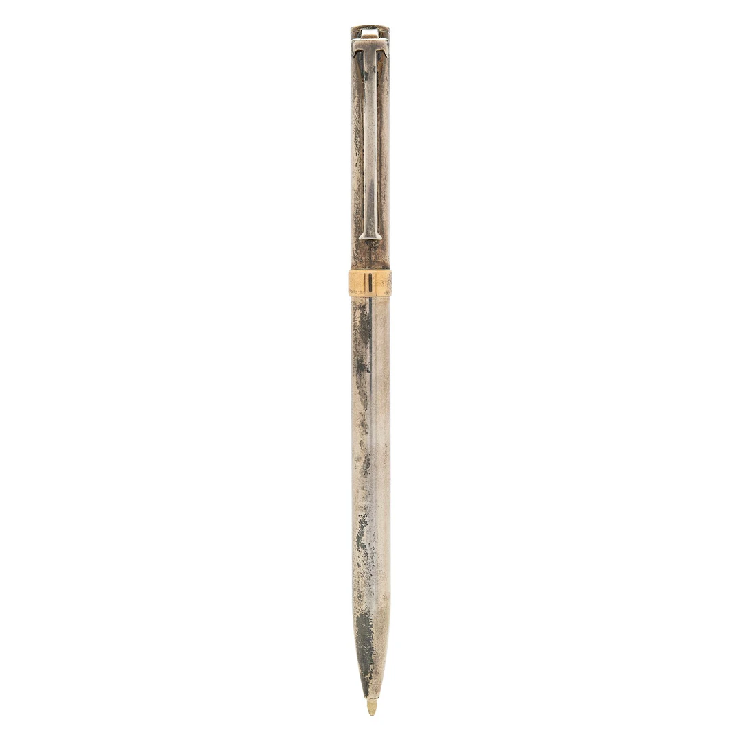 PLUMA TIFFANY EN PLATA Y VERMEIL