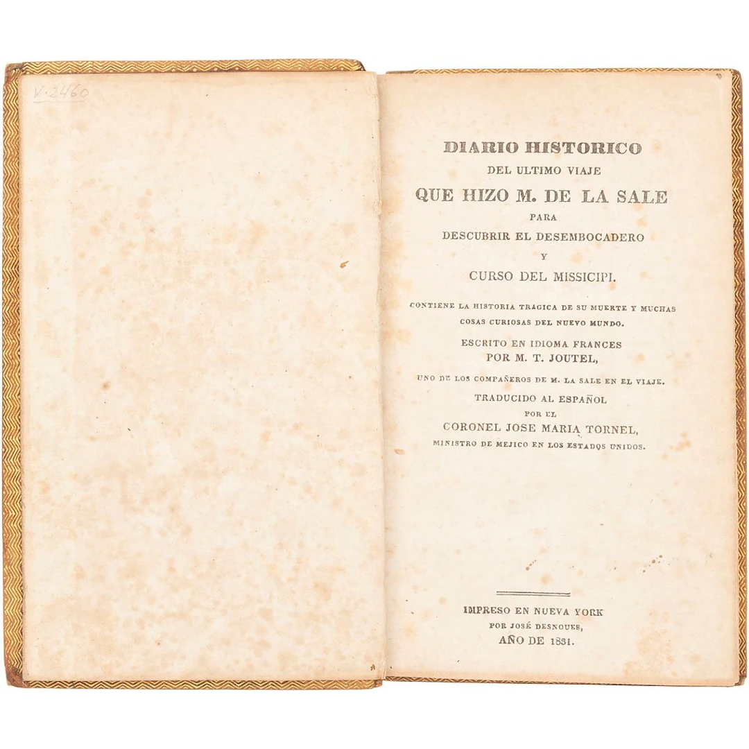 HENRI JOUTEL. DIARIO HISTÓRICO DEL ULTIMO VIAJE QUE HIZO M. DE LA
