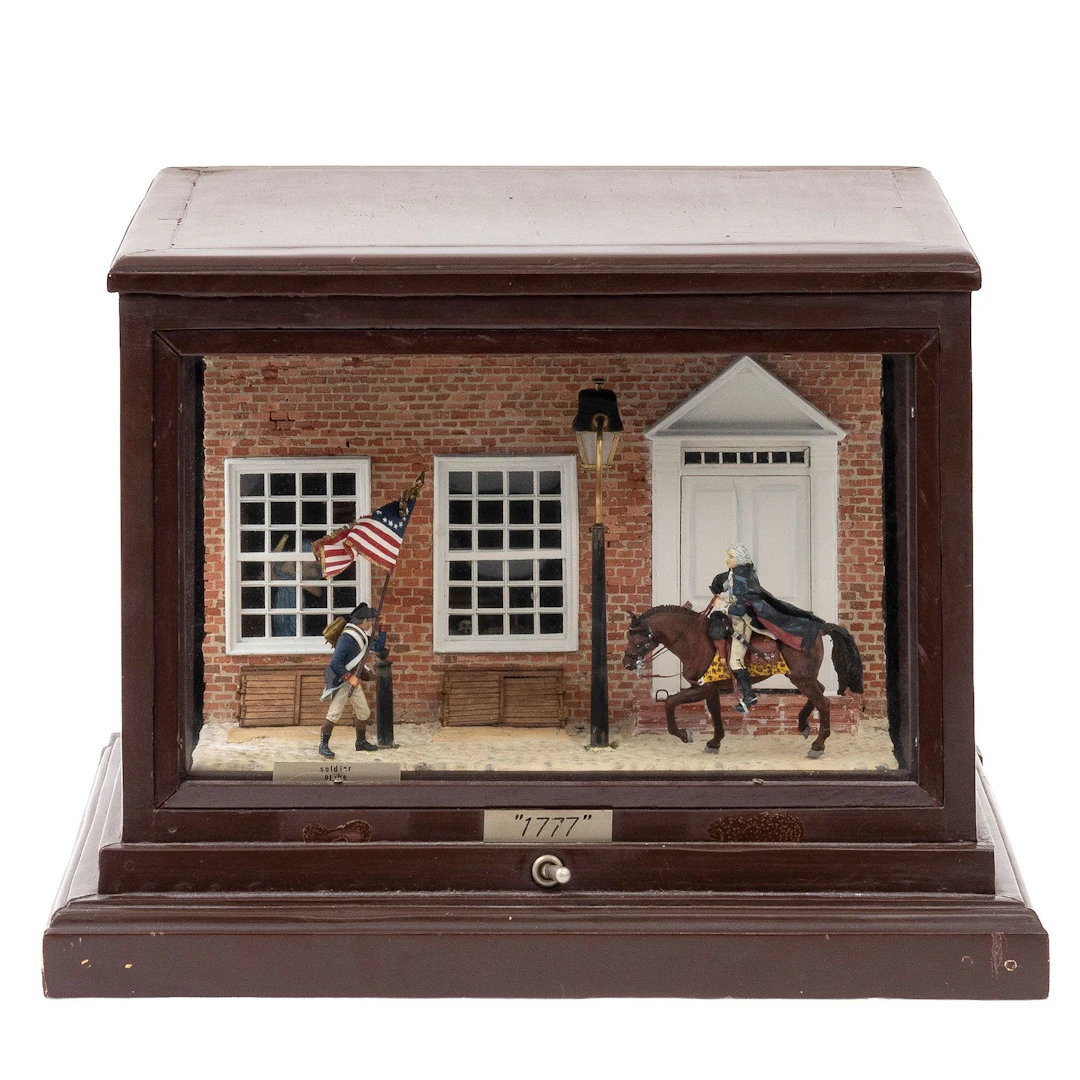 DIORAMA GEORGE WASHINGTON, 1776