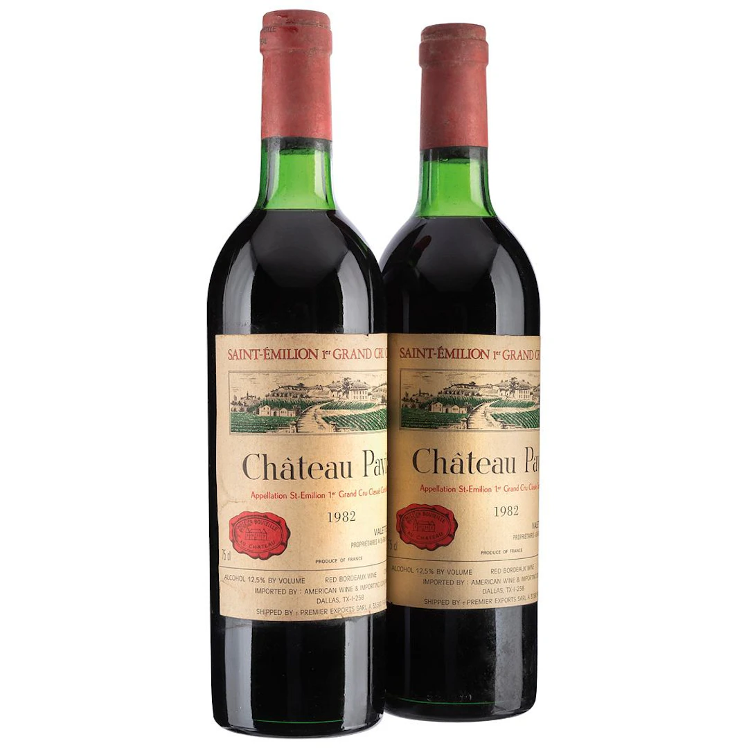 Château Pavie Premier Grand Cru Classé "B" Cosecha: 1982 Saint-Émilion