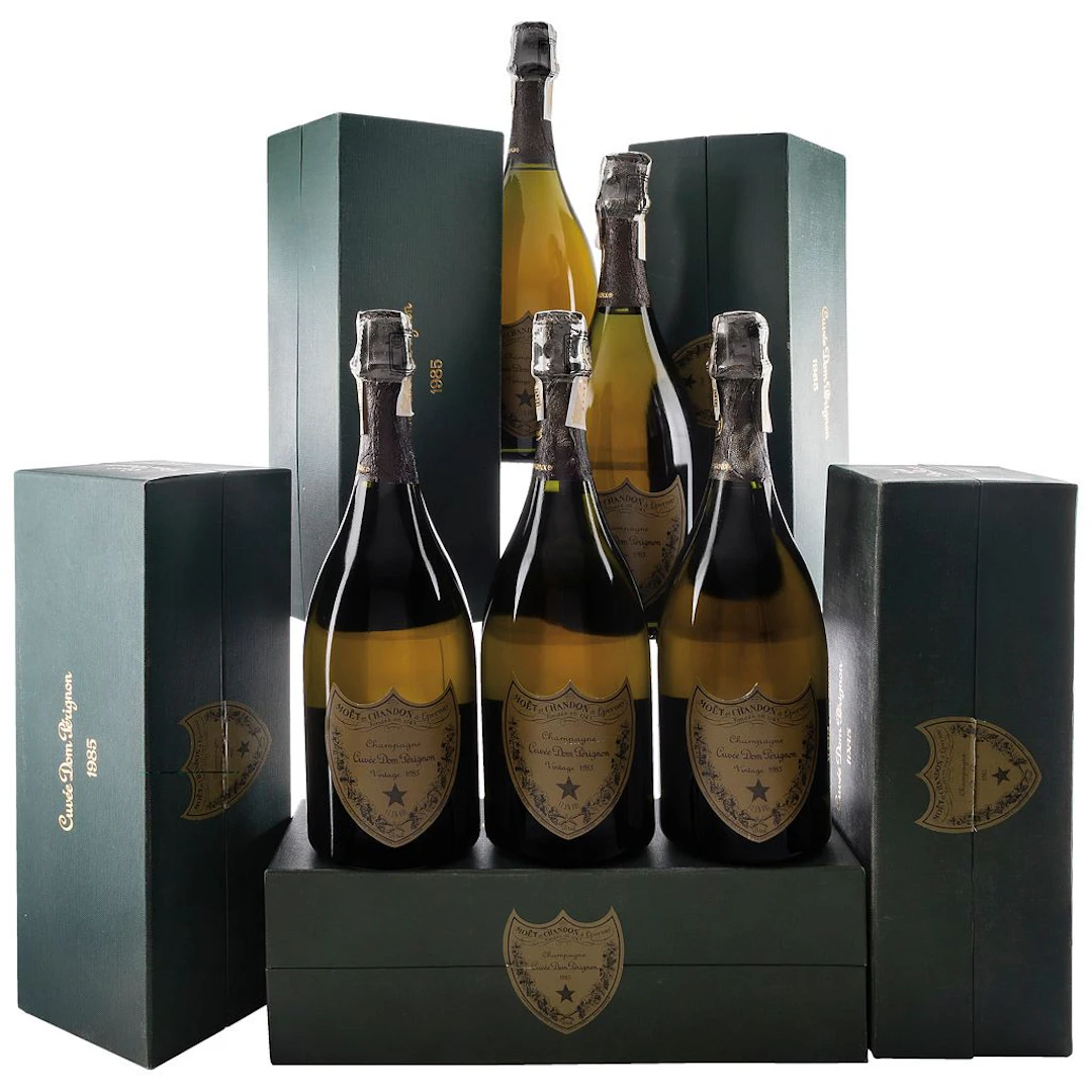 Dom Pérignon Prestige Cuvée Vintage: 1985 Champagne, Francia Piezas: