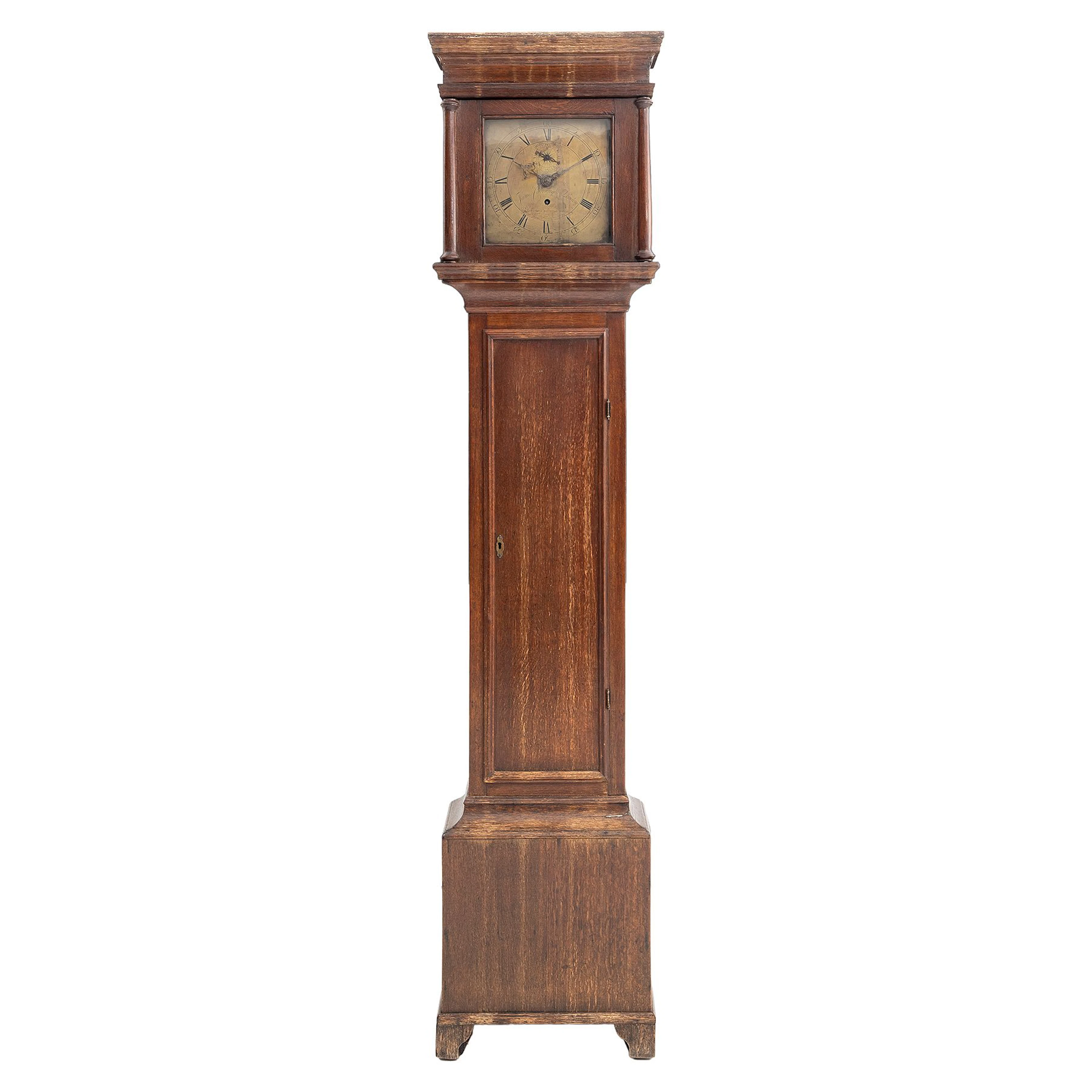 RELOJ GRANDFATHER, INGLATERRA, FINALES DEL SXVIII. De la firma James