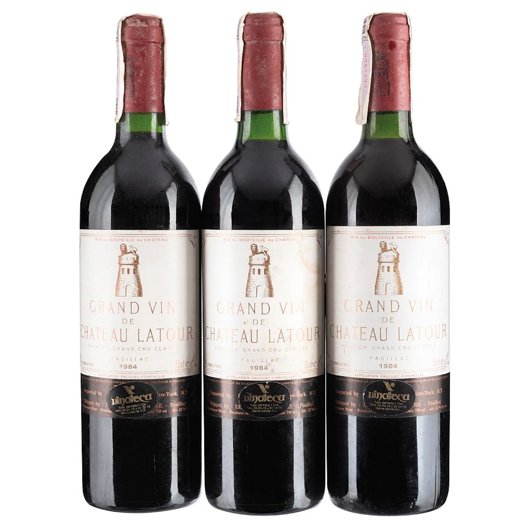 Château Latour 1er Grand Cru Classé Cosecha: 1984 Pauillac, Francia