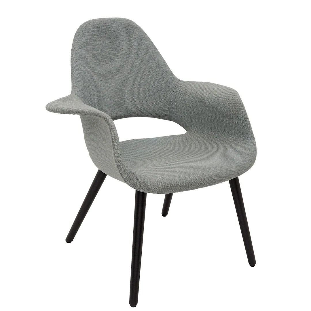 CHARLES EAMES Y EERO SAARINEN. "ORGANIC CHAIR" Diseño de 1940 Fabricada