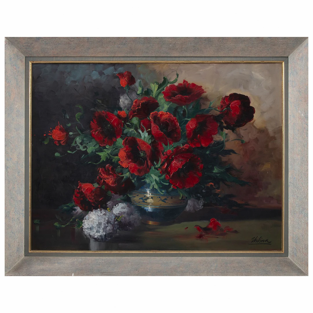 FRANCISCO URBINA. Sin título. Firmado. Óleo sobre tela. 60 x 80 cm
