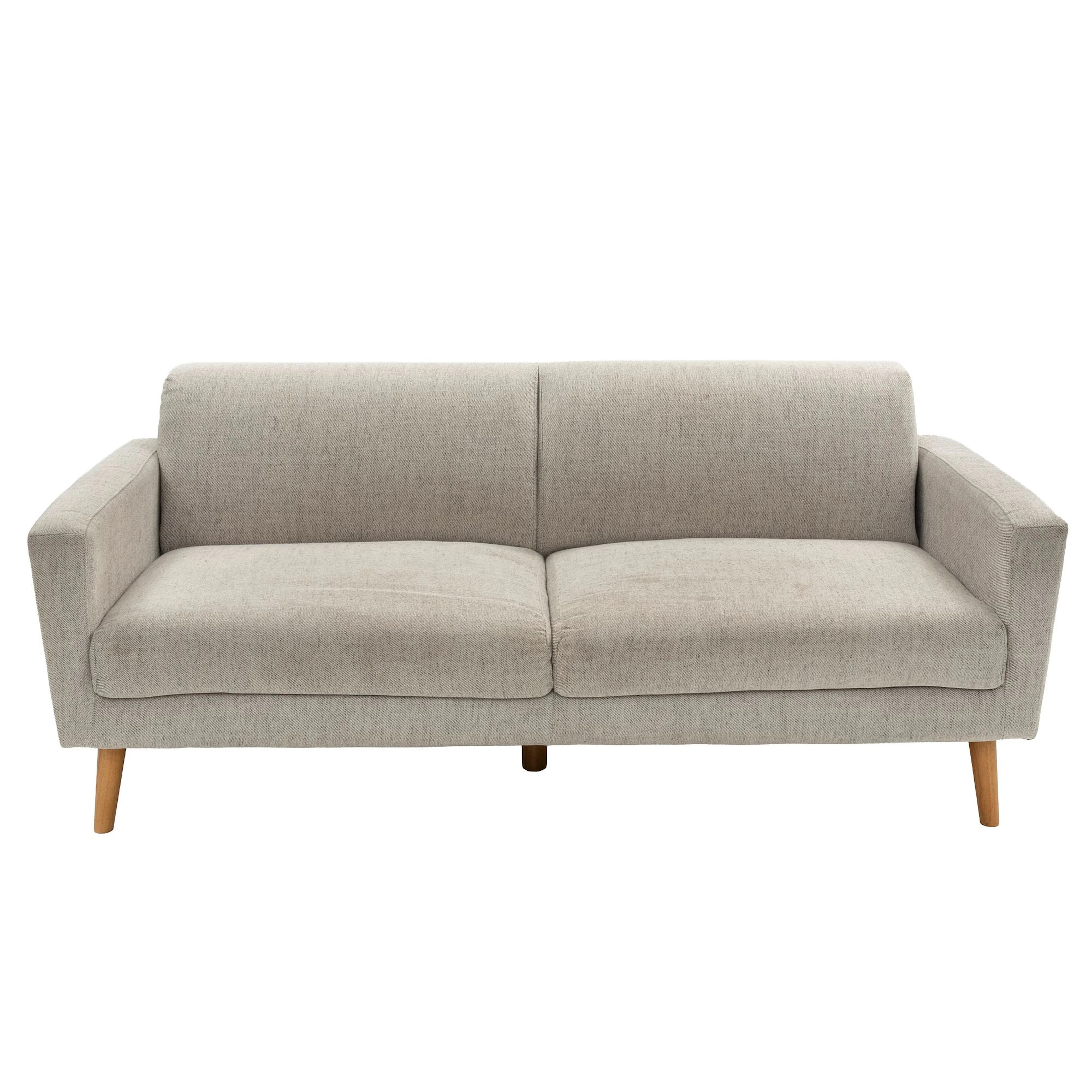 LOVESEAT, MÉXICO, SXXI. De la marca West Elm, Modelo Oliver. Estructura