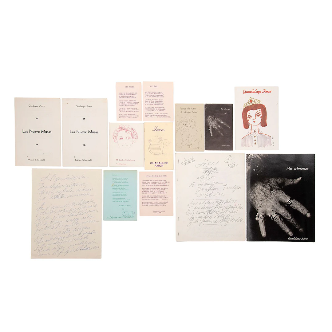 COLECCIÓN DE POEMAS Y ESCRITOS DE PITA AMOR MÉXICO, SIGLO XX Algunos