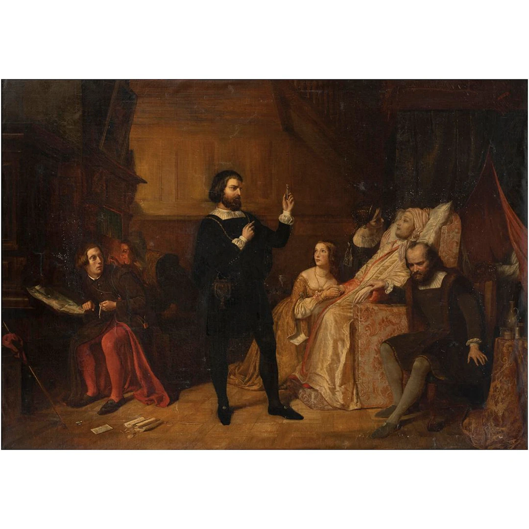 RICHARD REDGRAVE (REINO UNIDO, 1804 - 1888) THE WONDERFUL CURE BY