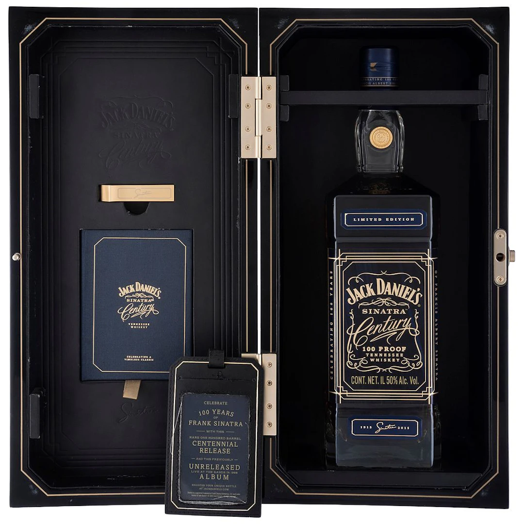 Jack Daniel's "Sinatra Century" Tennessee Whisky Lynchburg, Estados