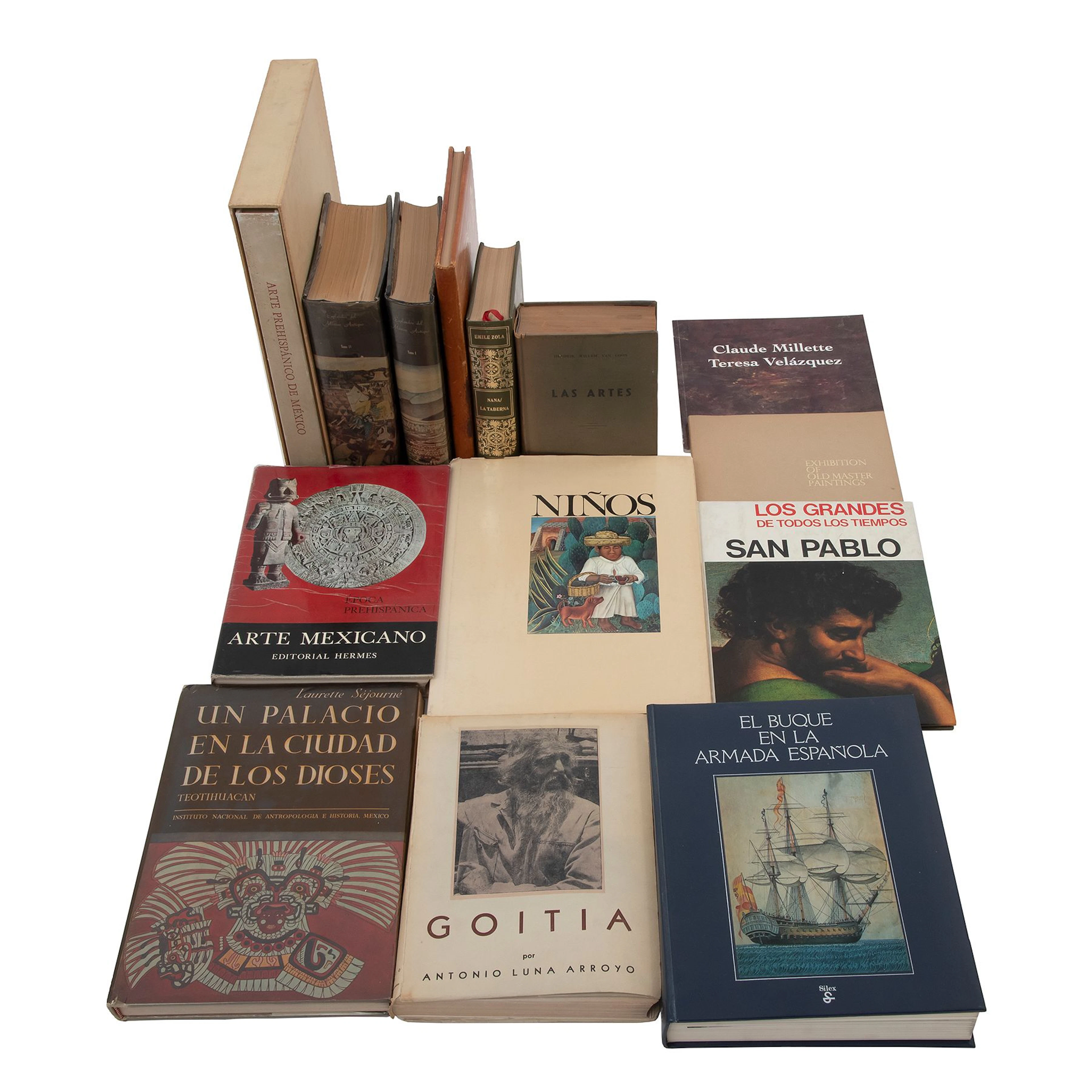 LIBROS SOBRE ARTE MEXICANO Y VARIOS S XX Y XXI Varias épocas. Títulos: