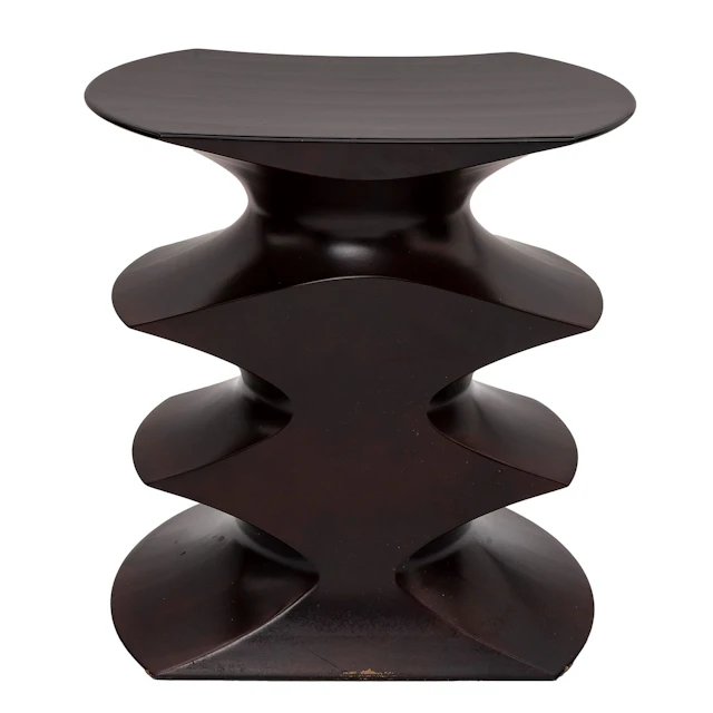 JACQUES HERZOG Y PIERRE DE MEURON, MESA AUXILIAR "HOCKER". Fabricado