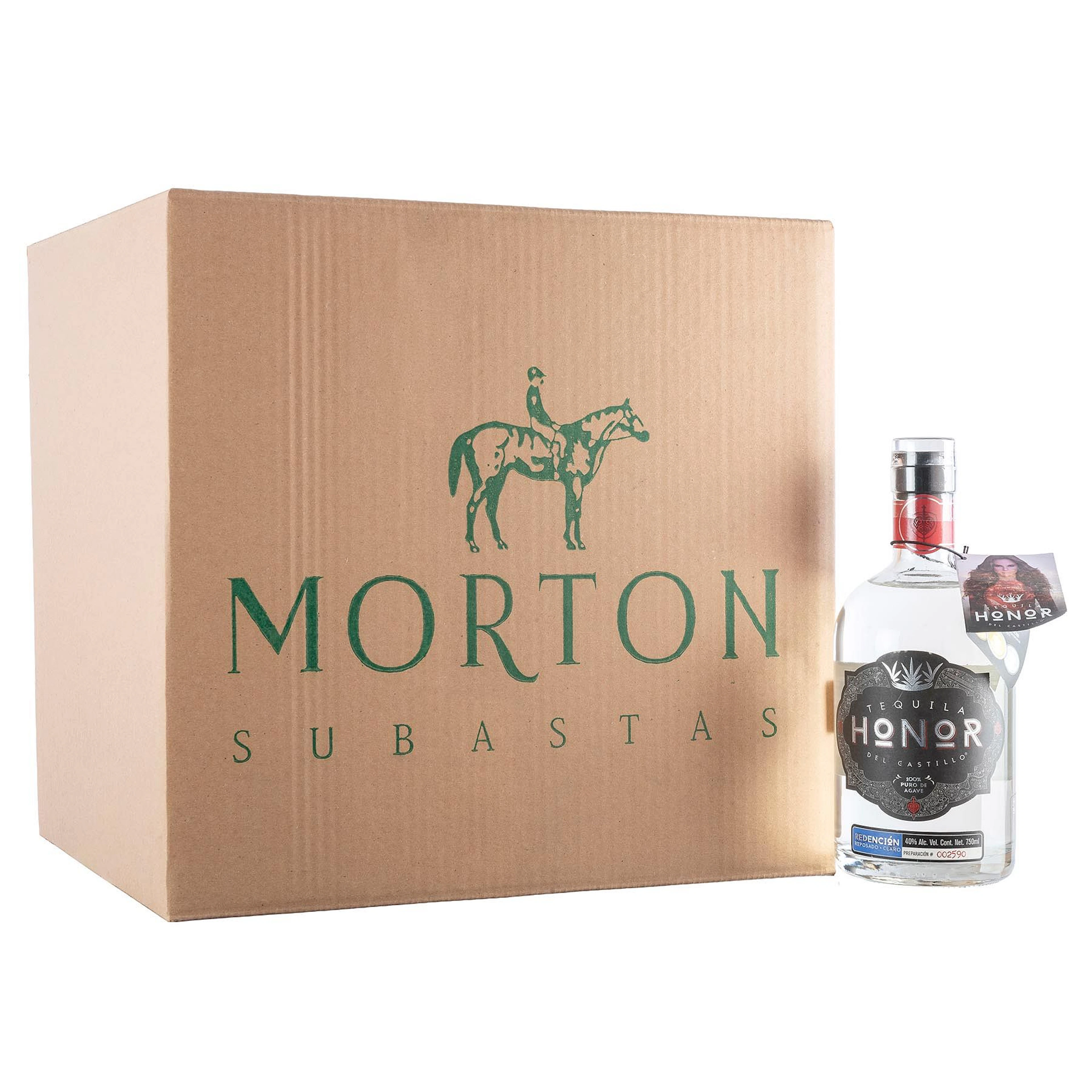 Honor del Castillo, Redención Tequila Reposado Claro Jalisco, México Piezas: 2