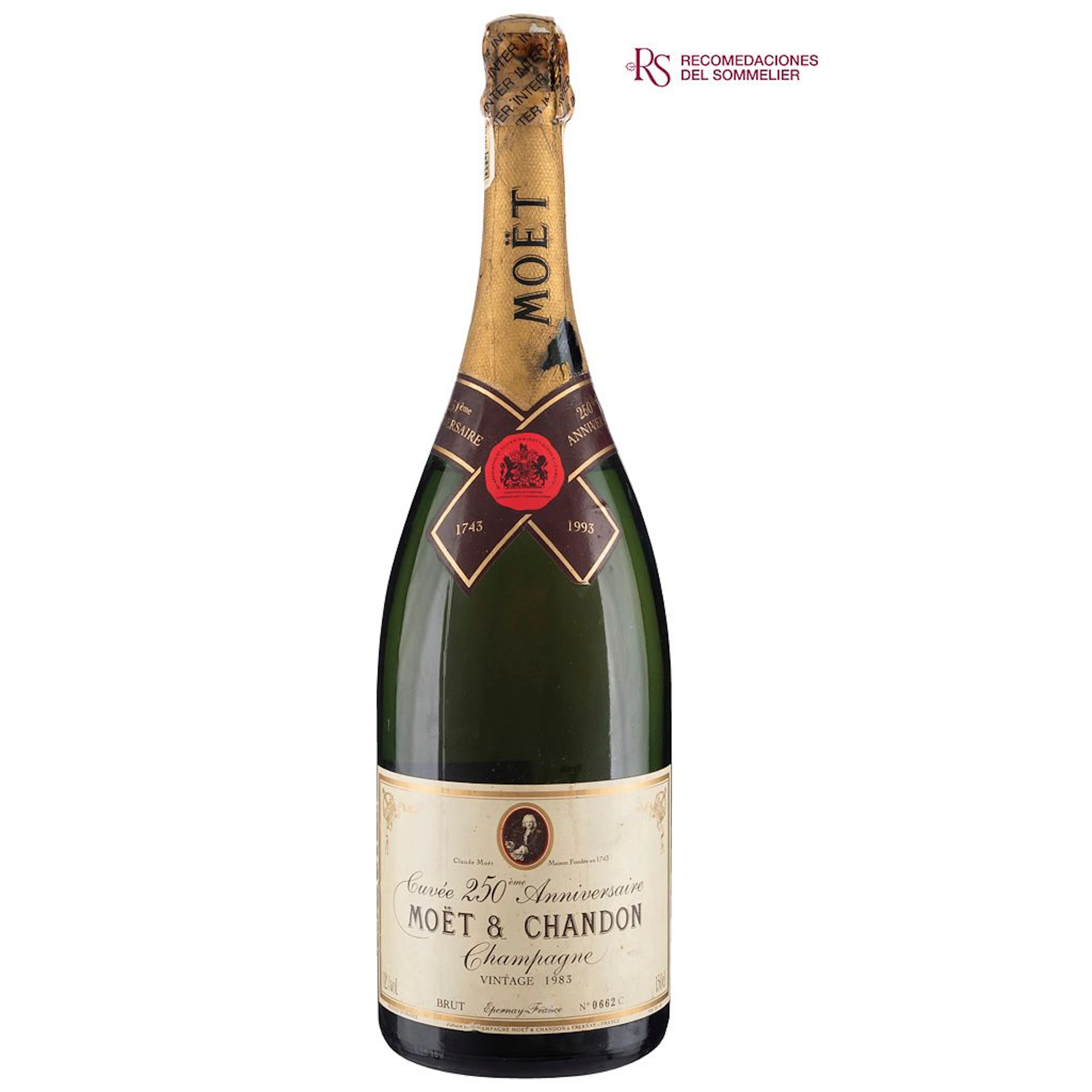 Moët & Chandon Cuvée 250ème Anniversaire "Magnum" Vintage: 1983 Champagne