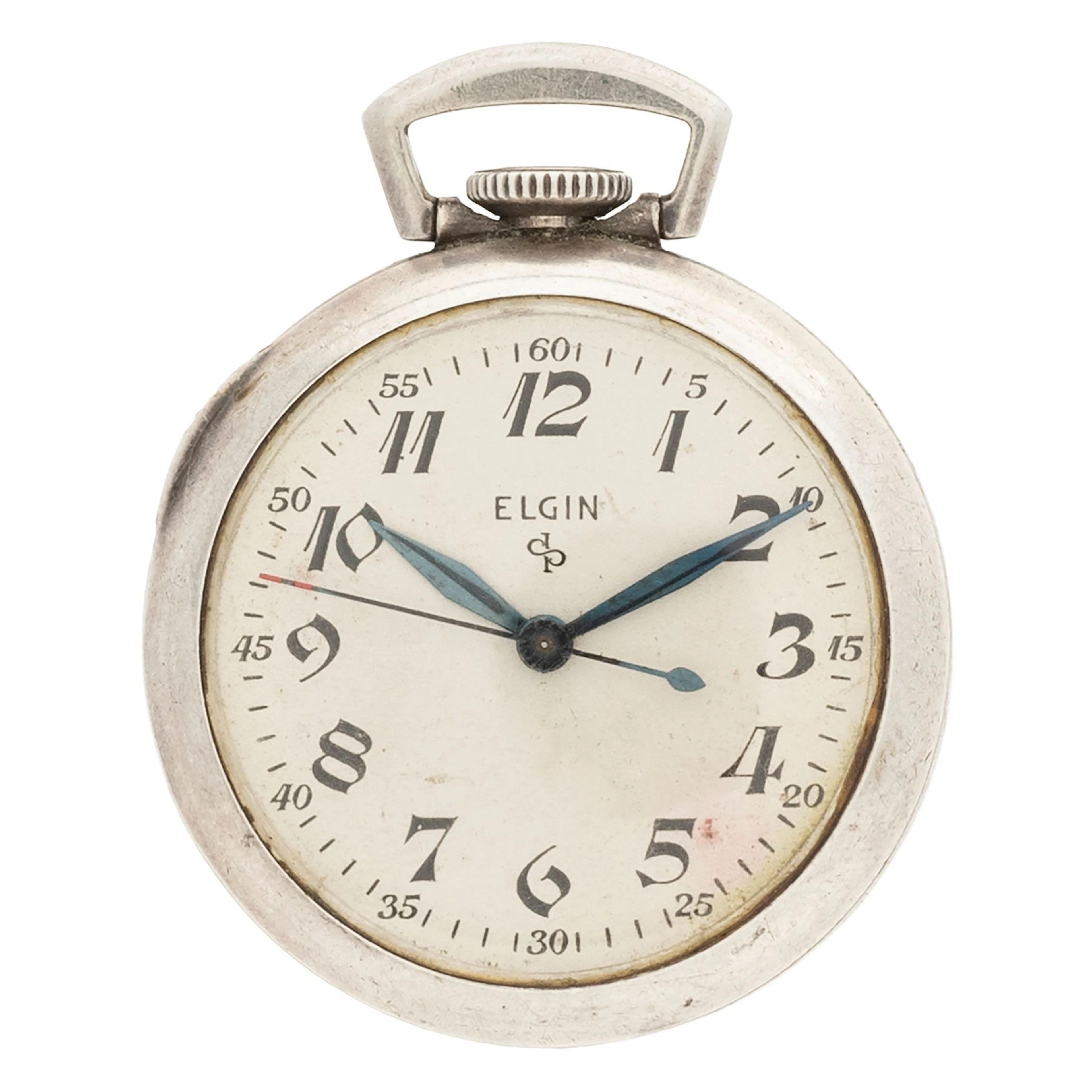 RELOJ DE BOLSILLO. EUA, SXX. Marca ELGIN, metal con recubrimiento