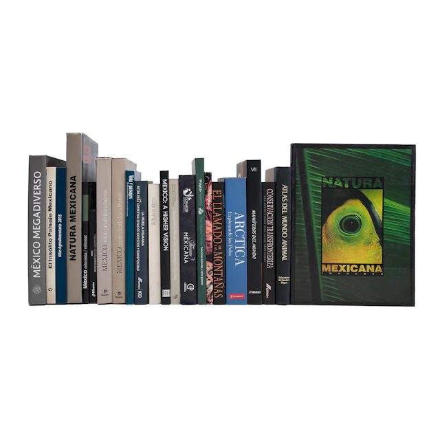 LOTE DE LIBROS SOBRE HISTORIA NATURAL DE MÉXICO Y DEL MUNDO SIGLOS