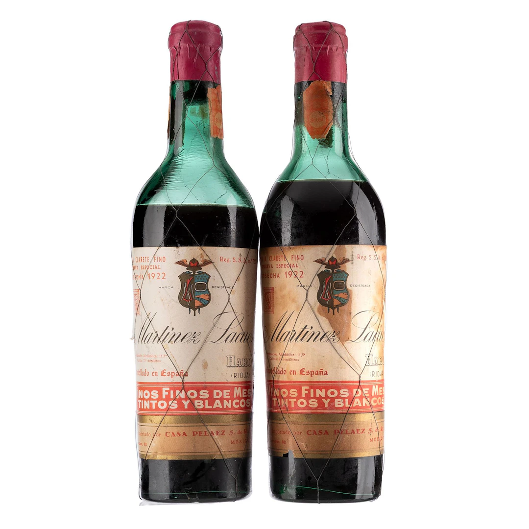 Martínez Lacuesta Reserva Especial Cosecha: 1922 Rioja, España Niveles: