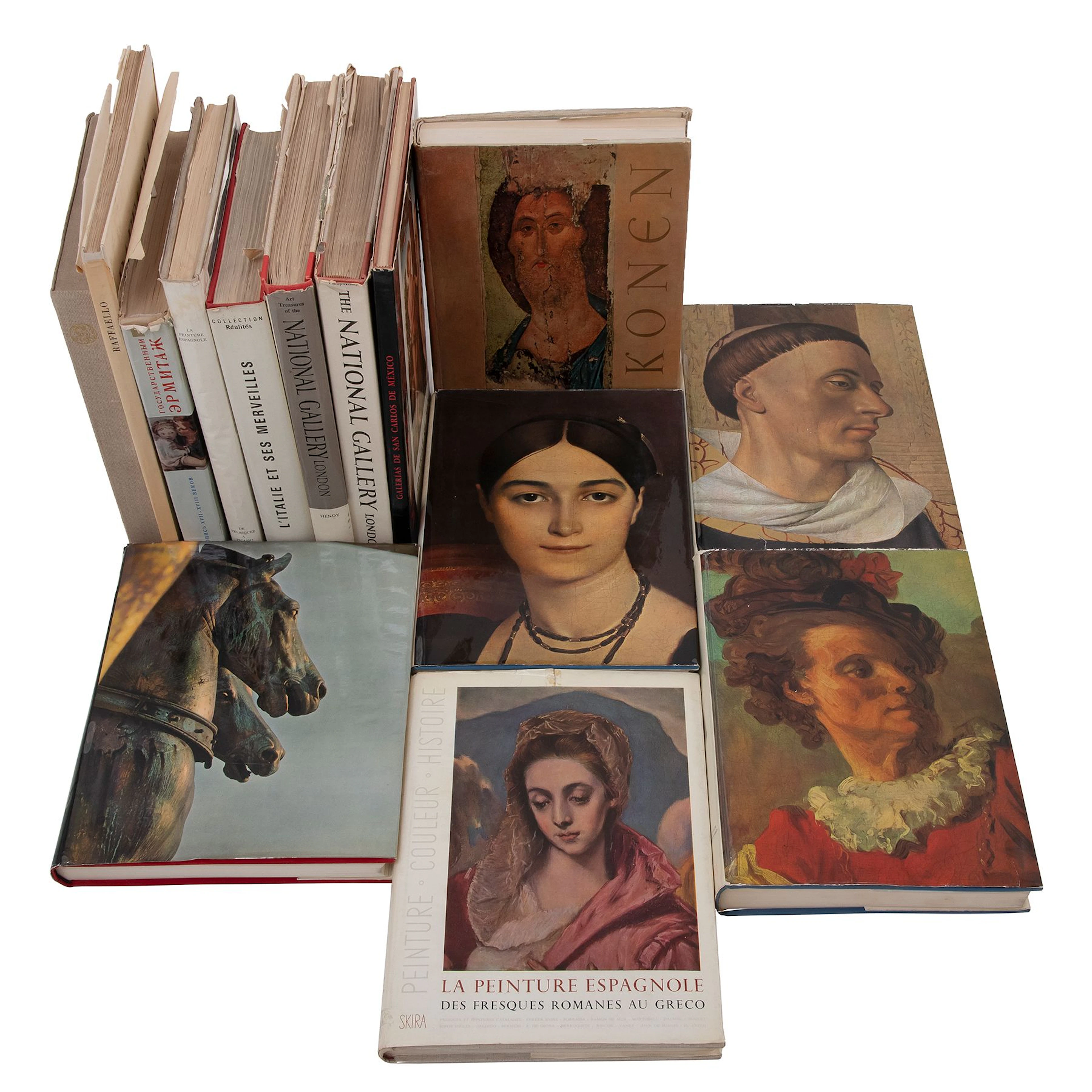 LOTE DE LIBROS SOBRE ARTE EUROPEO S. XX Y XXI Varias épocas. Títulos: