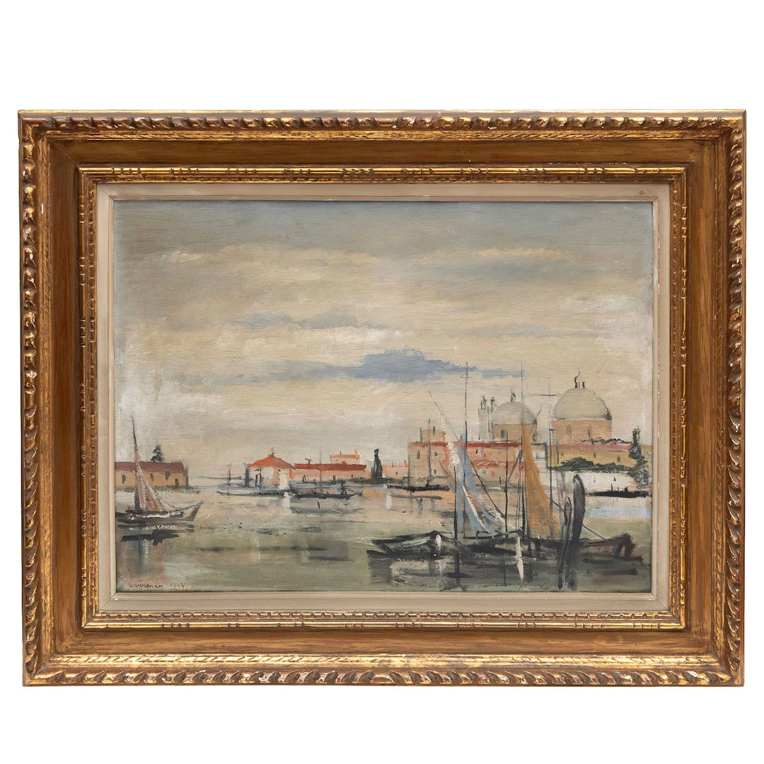 VOLDEMAR BOBERMAN (RUSIA/FRANCIA, 1897 - 1987). PAISAJE VENECIANO