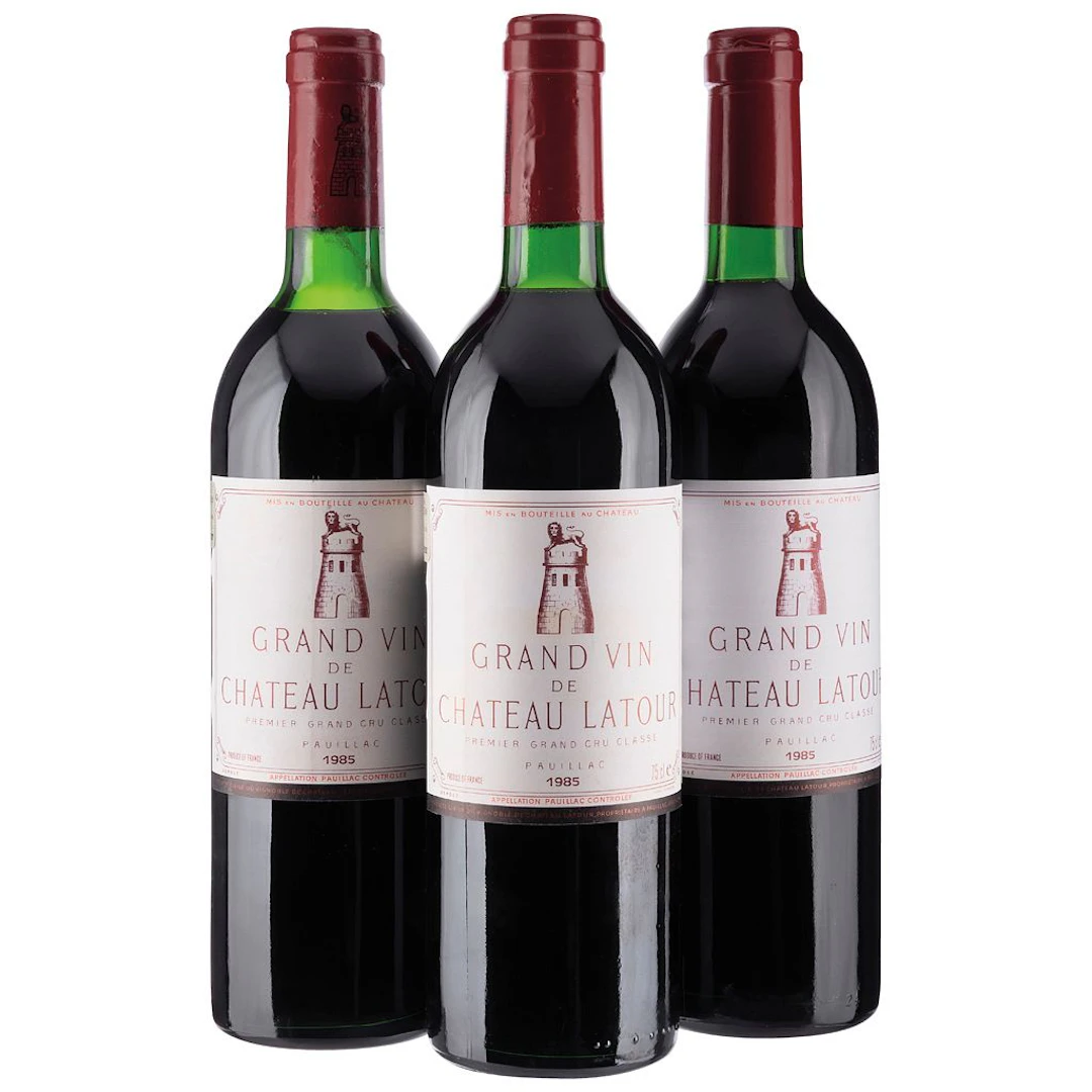 Château Latour 1er Grand Cru Classé Cosecha: 1985 Pauillac, Francia