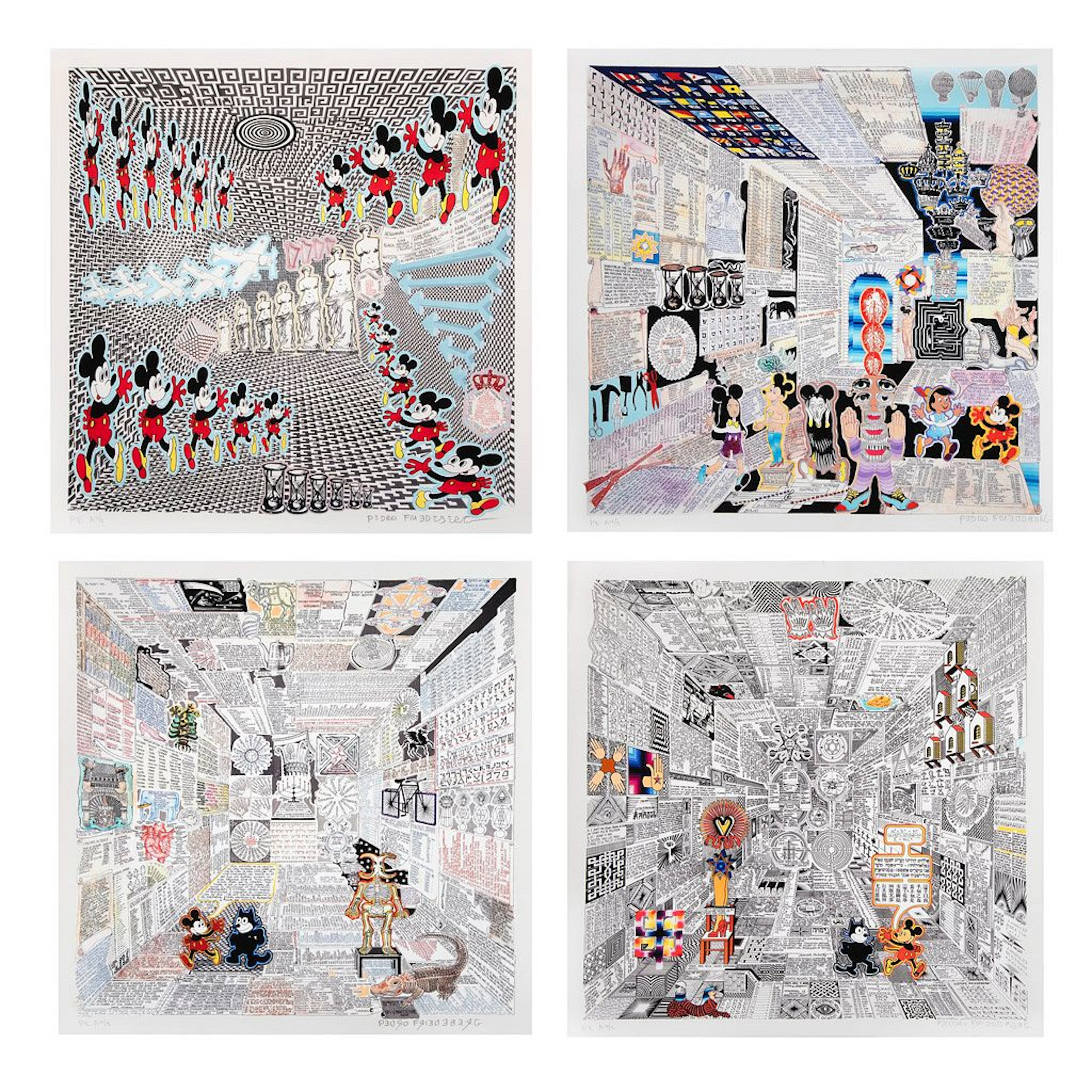 PEDRO FRIEDEBERG. Códice Miguelito I, II, III y IV, edición especial