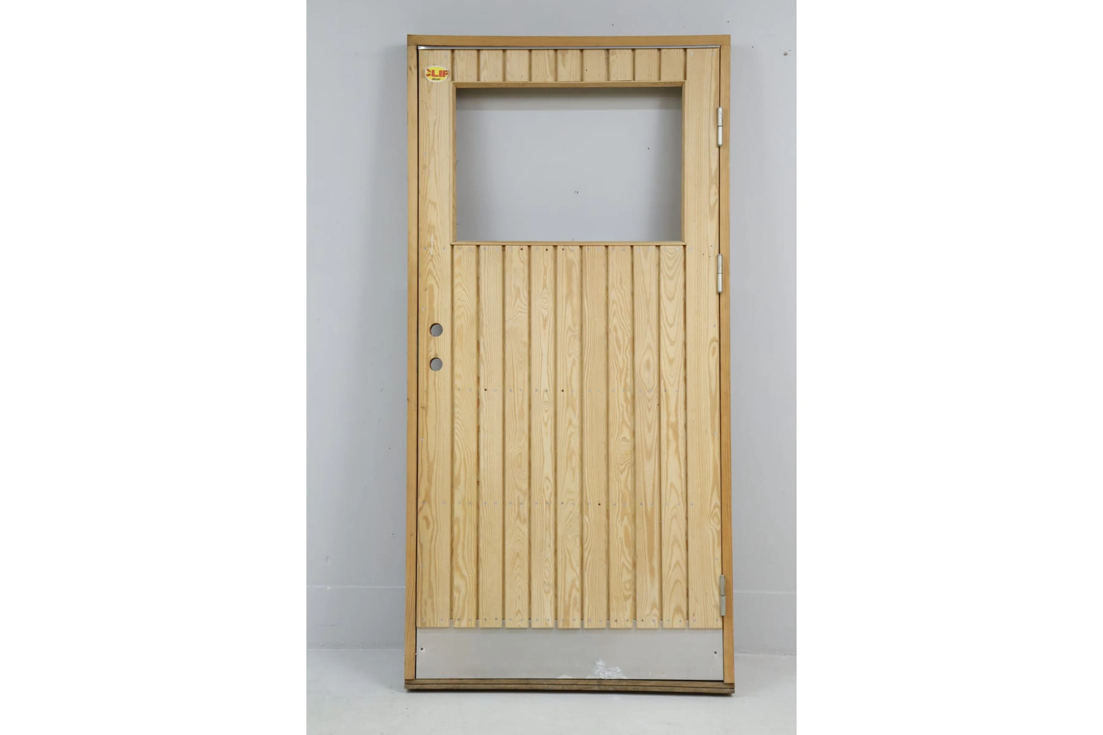 Förrådsdörr med karm, 10x20