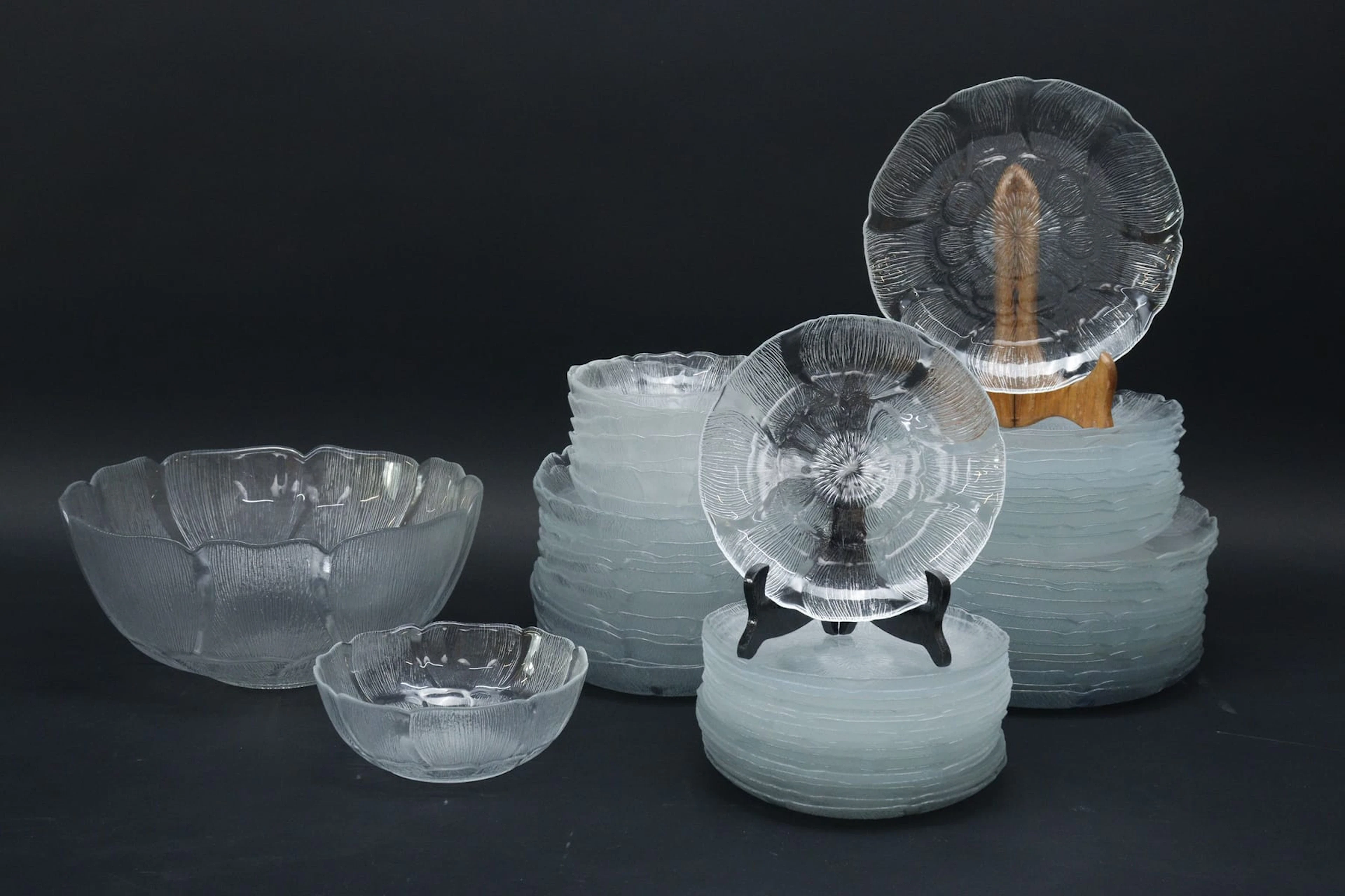Matservis, 68 delar, glas